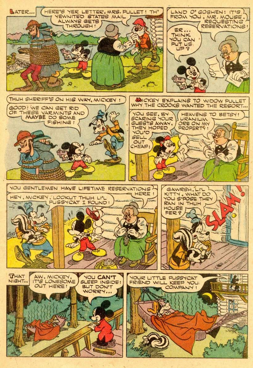 Read online Walt Disney's Comics and Stories comic -  Issue #154 - 49