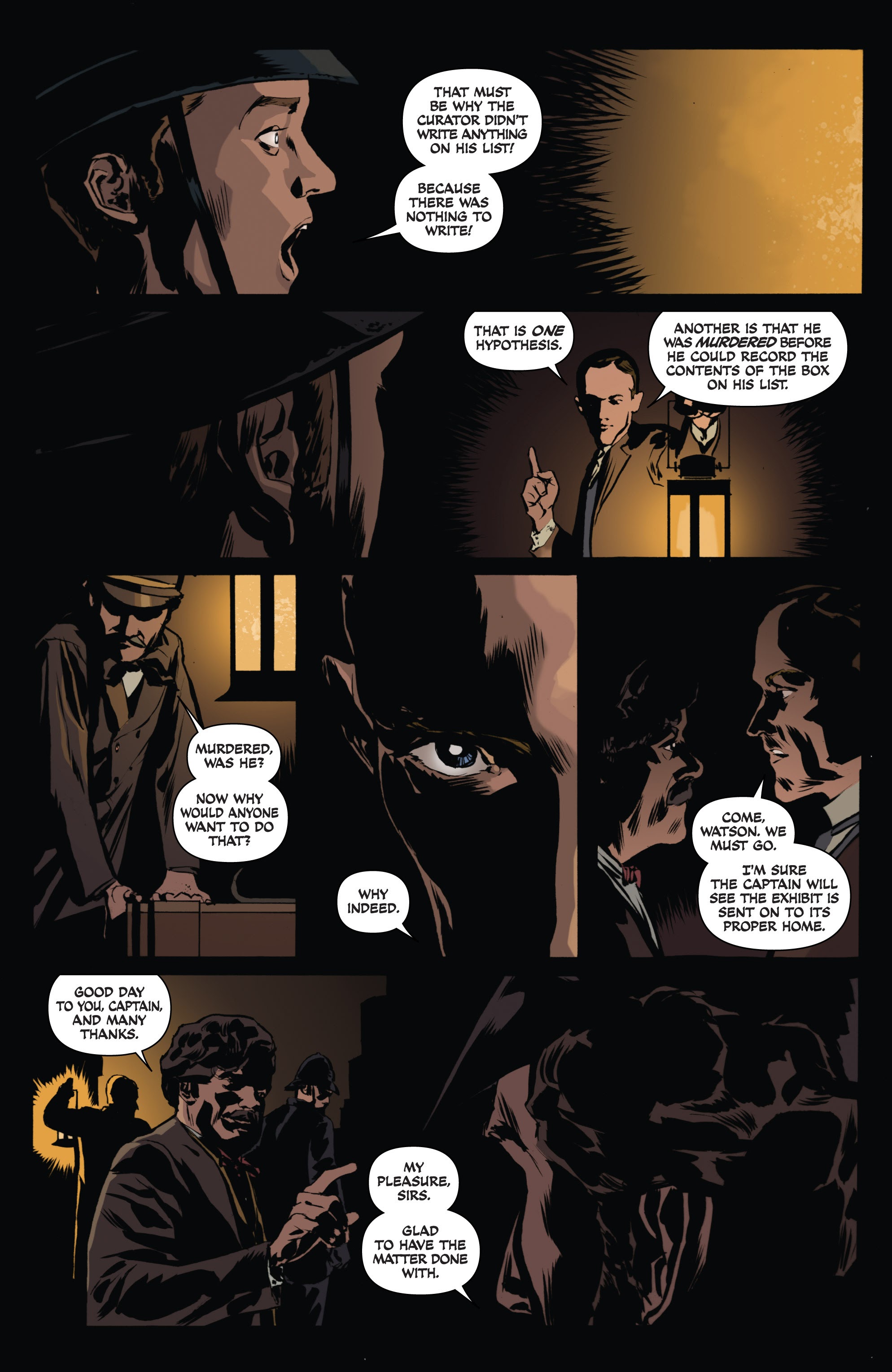 Read online Sherlock Holmes: The Liverpool Demon comic -  Issue #3 - 17