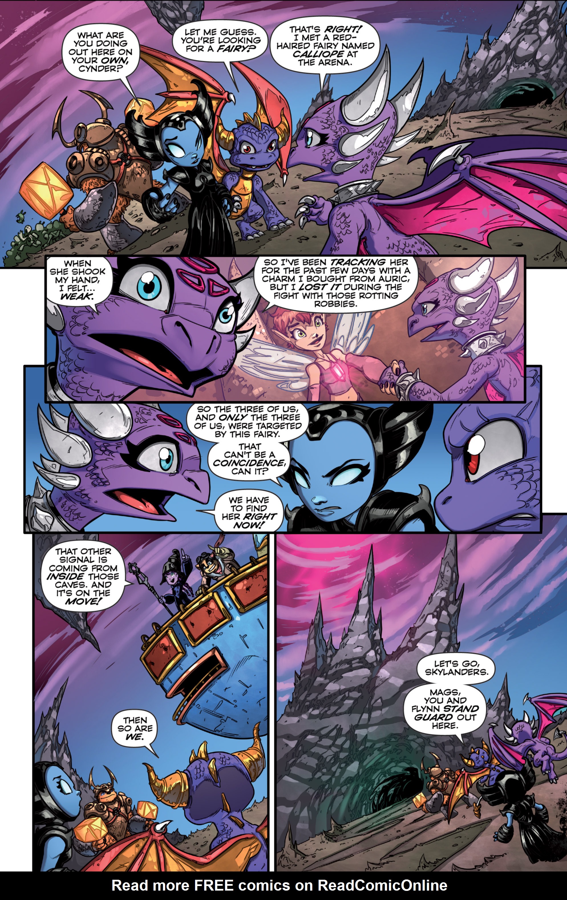 Read online Skylanders comic -  Issue #7 - 14