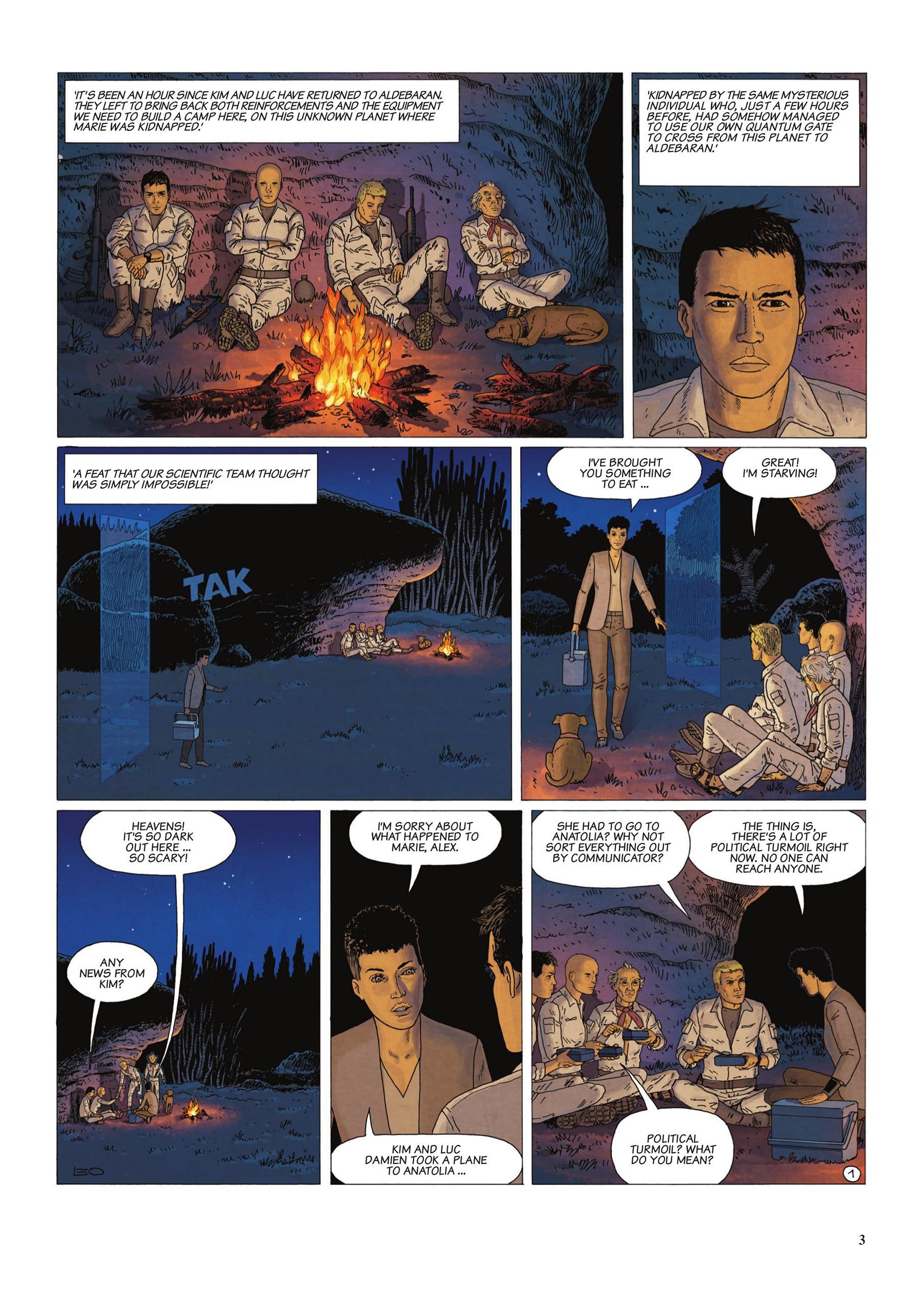Read online Return to Aldebaran comic -  Issue #2 - 5