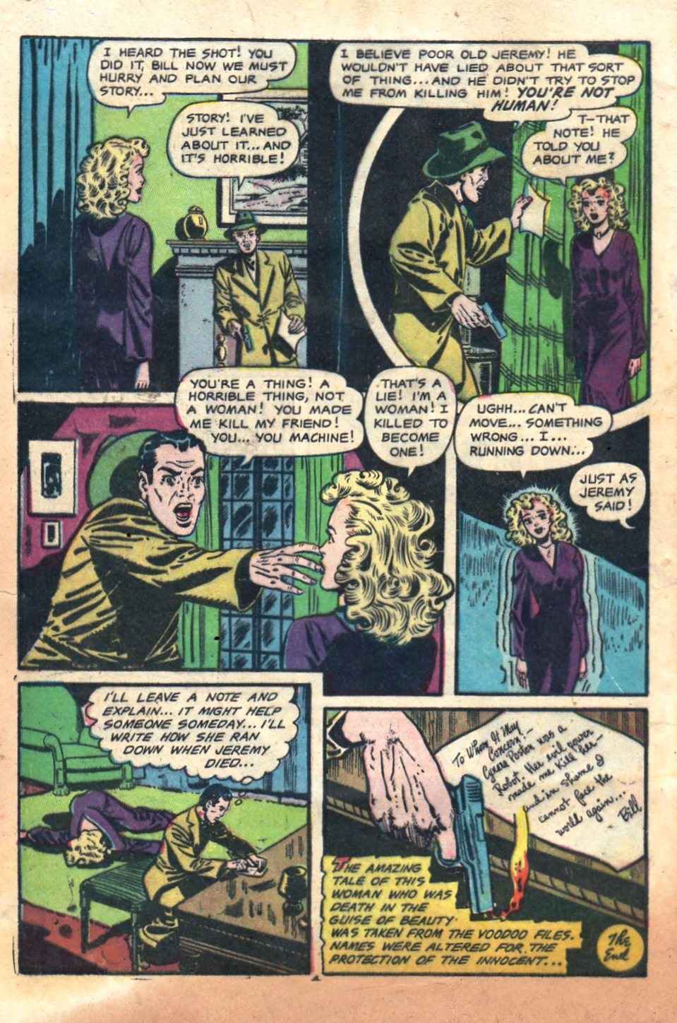 Read online Voodoo (1952) comic -  Issue #3 - 32