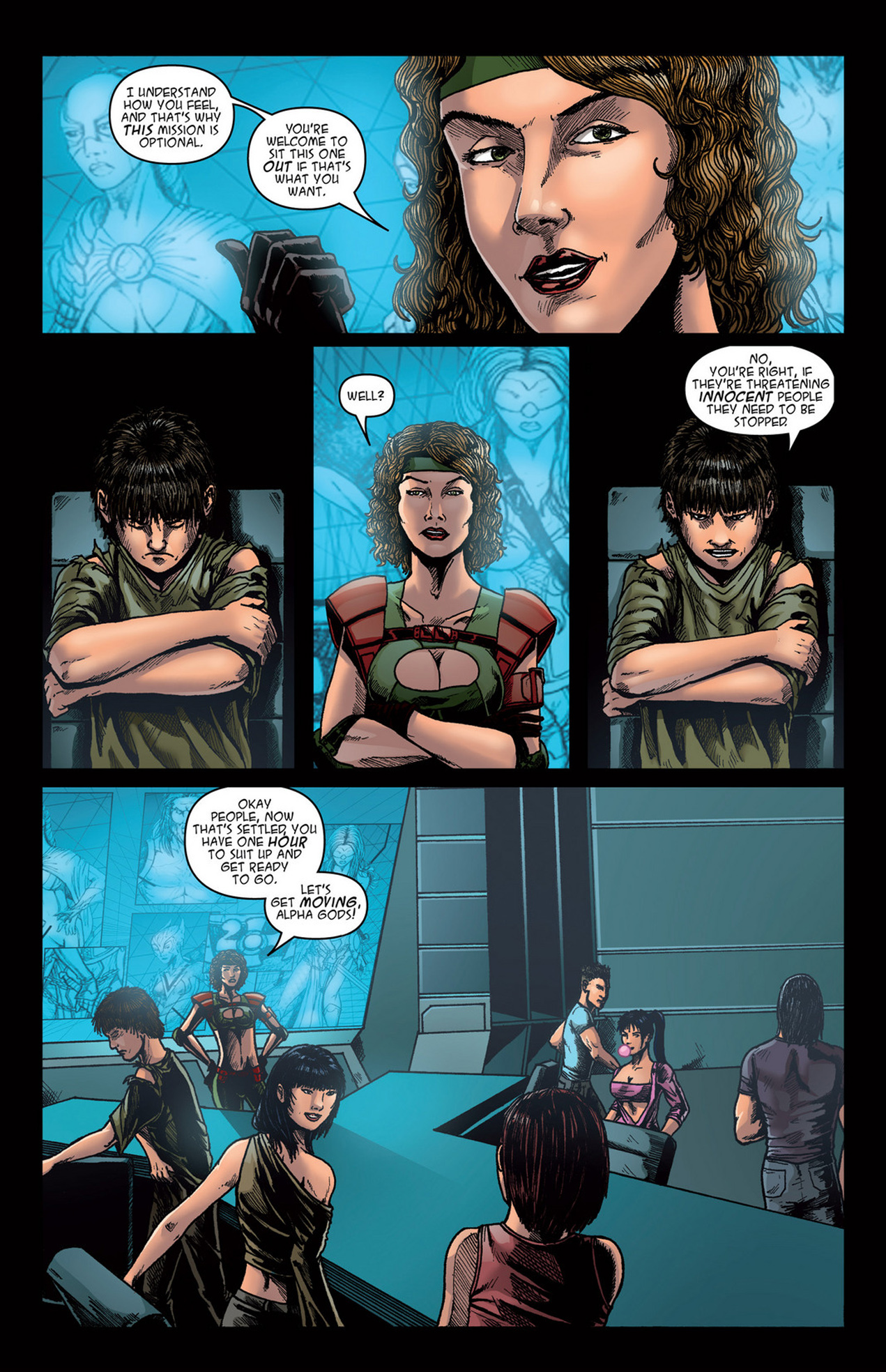 Read online Alpha Gods comic -  Issue #4 - 12