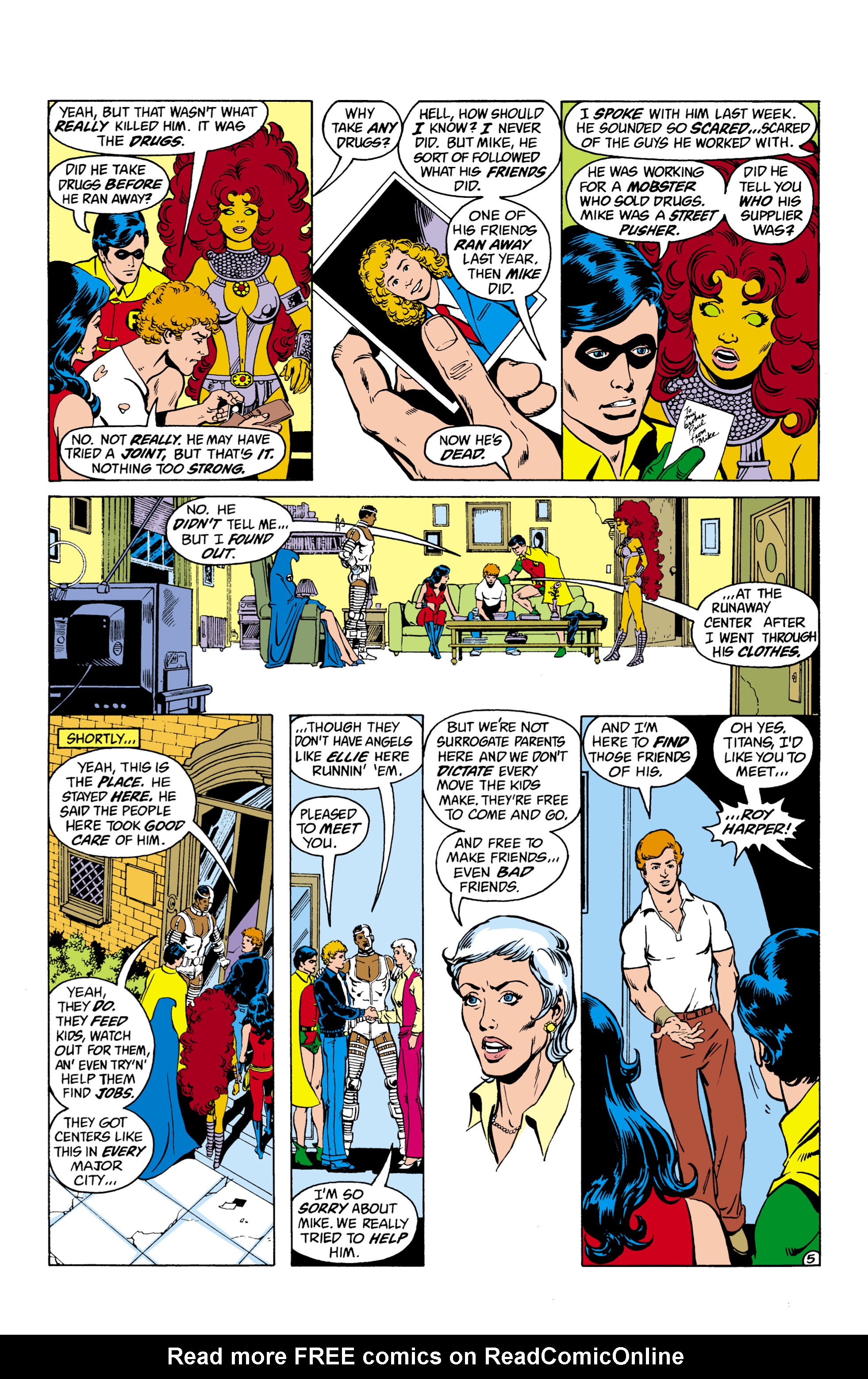 Read online The New Teen Titans (1980) comic -  Issue #27 - 6
