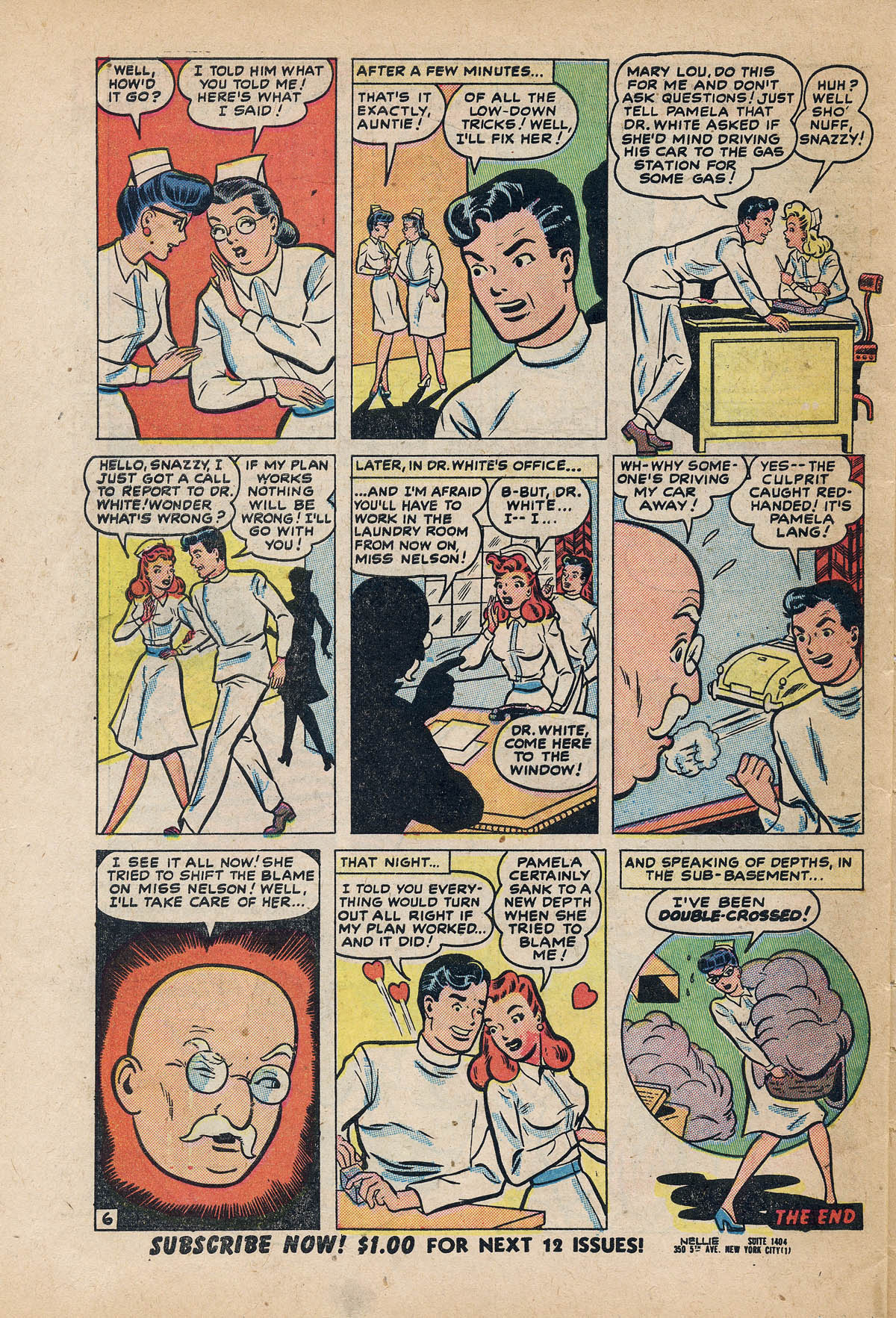 Read online Nellie The Nurse (1945) comic -  Issue #27 - 32