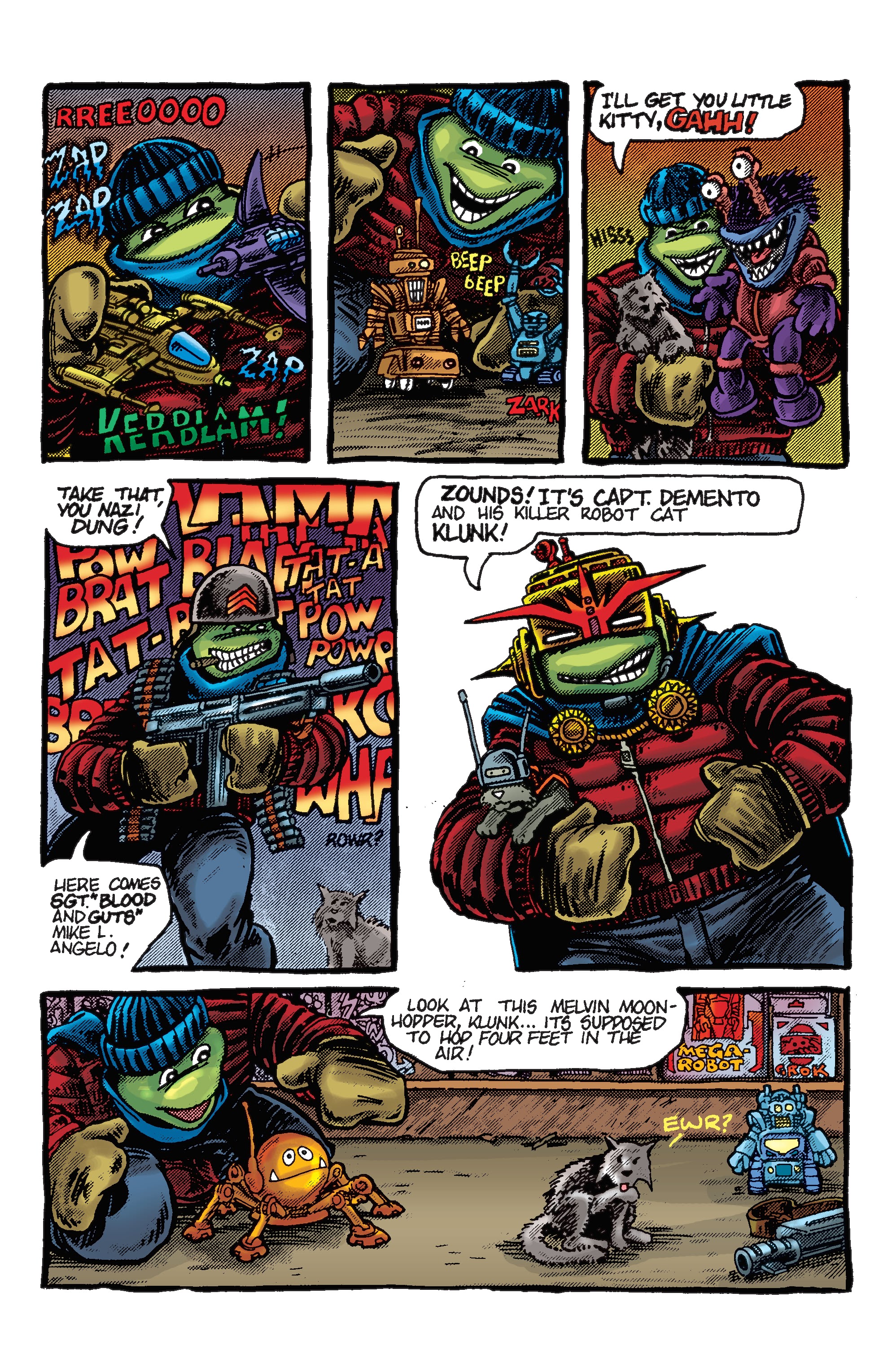 Read online Teenage Mutant Ninja Turtles: Best Of comic -  Issue # Michelangelo - 10