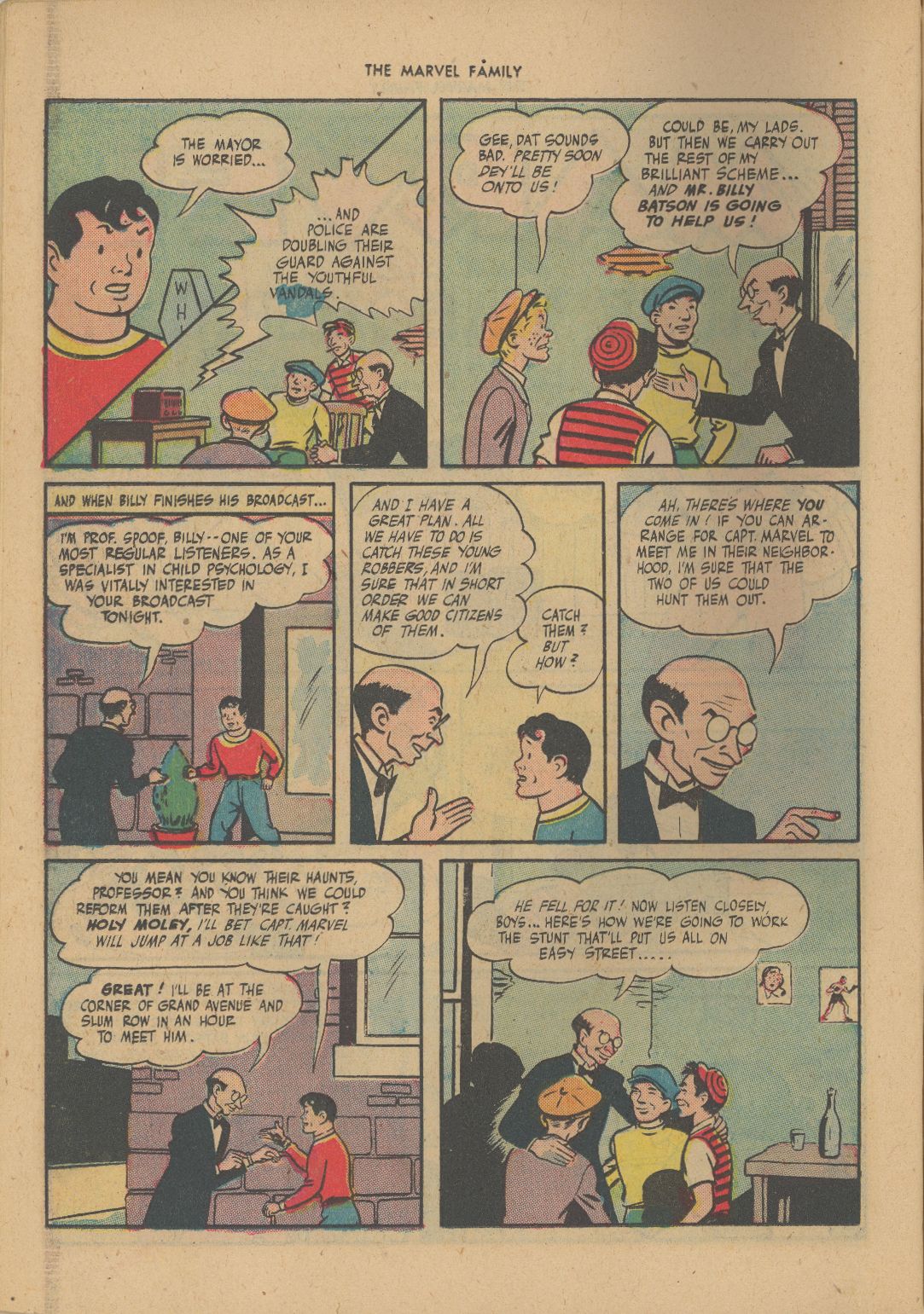 Read online The Marvel Family comic -  Issue #5 - 18