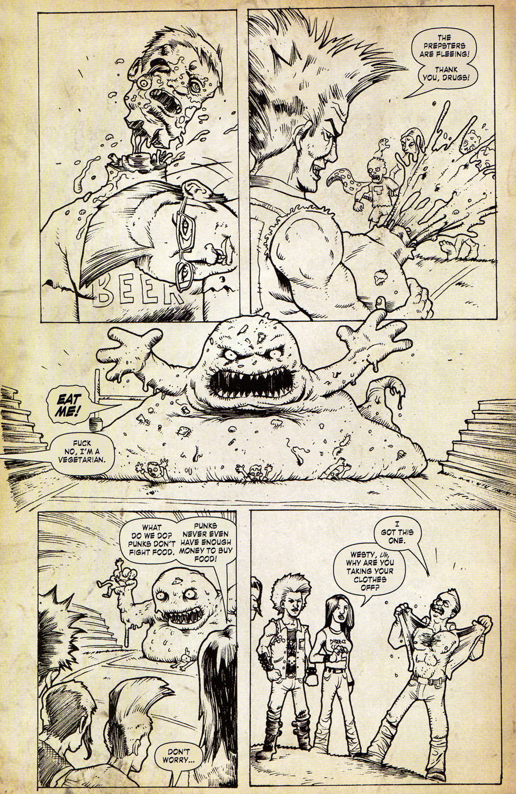 Read online Lloyd Kaufman Presents: The Toxic Avenger and Other Tromatic Tales comic -  Issue # TPB (Part 1) - 30