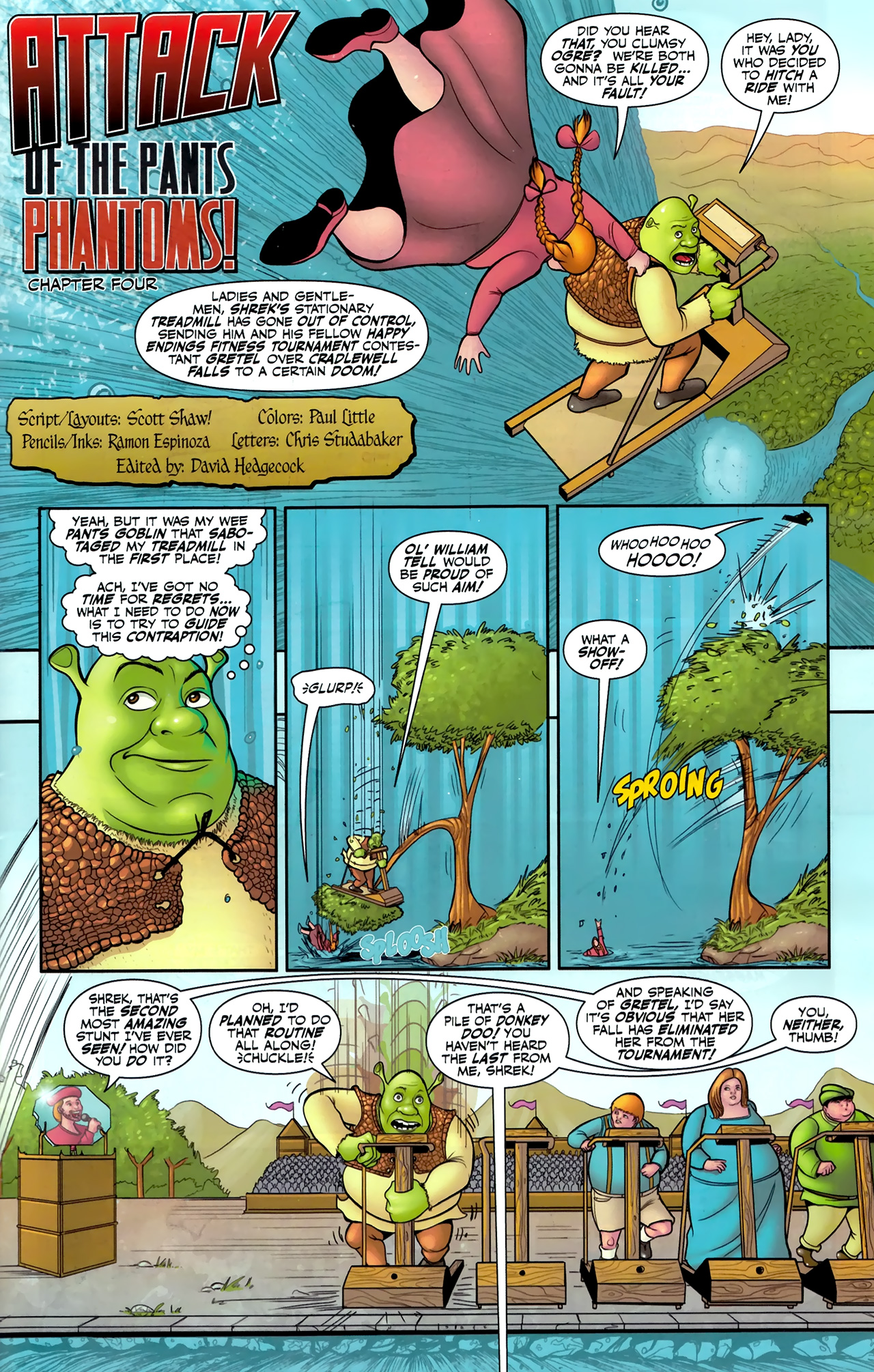 Read online Shrek (2010) comic -  Issue #4 - 23