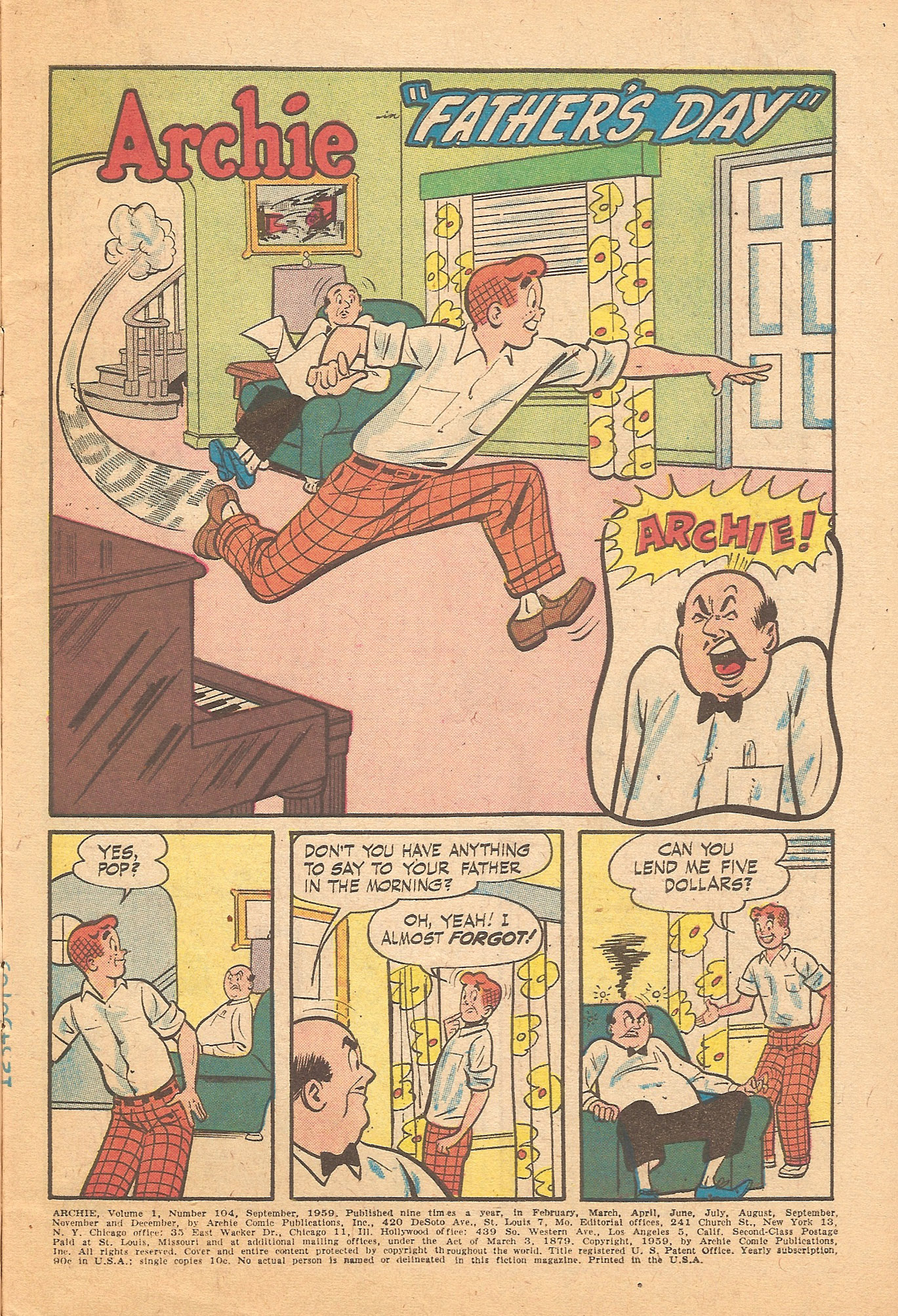 Read online Archie Comics comic -  Issue #104 - 3