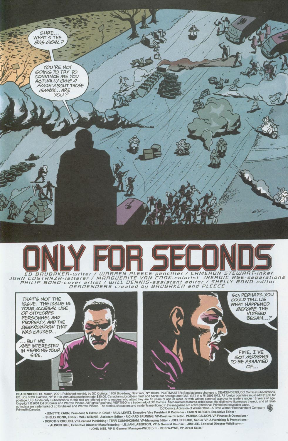 Read online Deadenders comic -  Issue #13 - 3