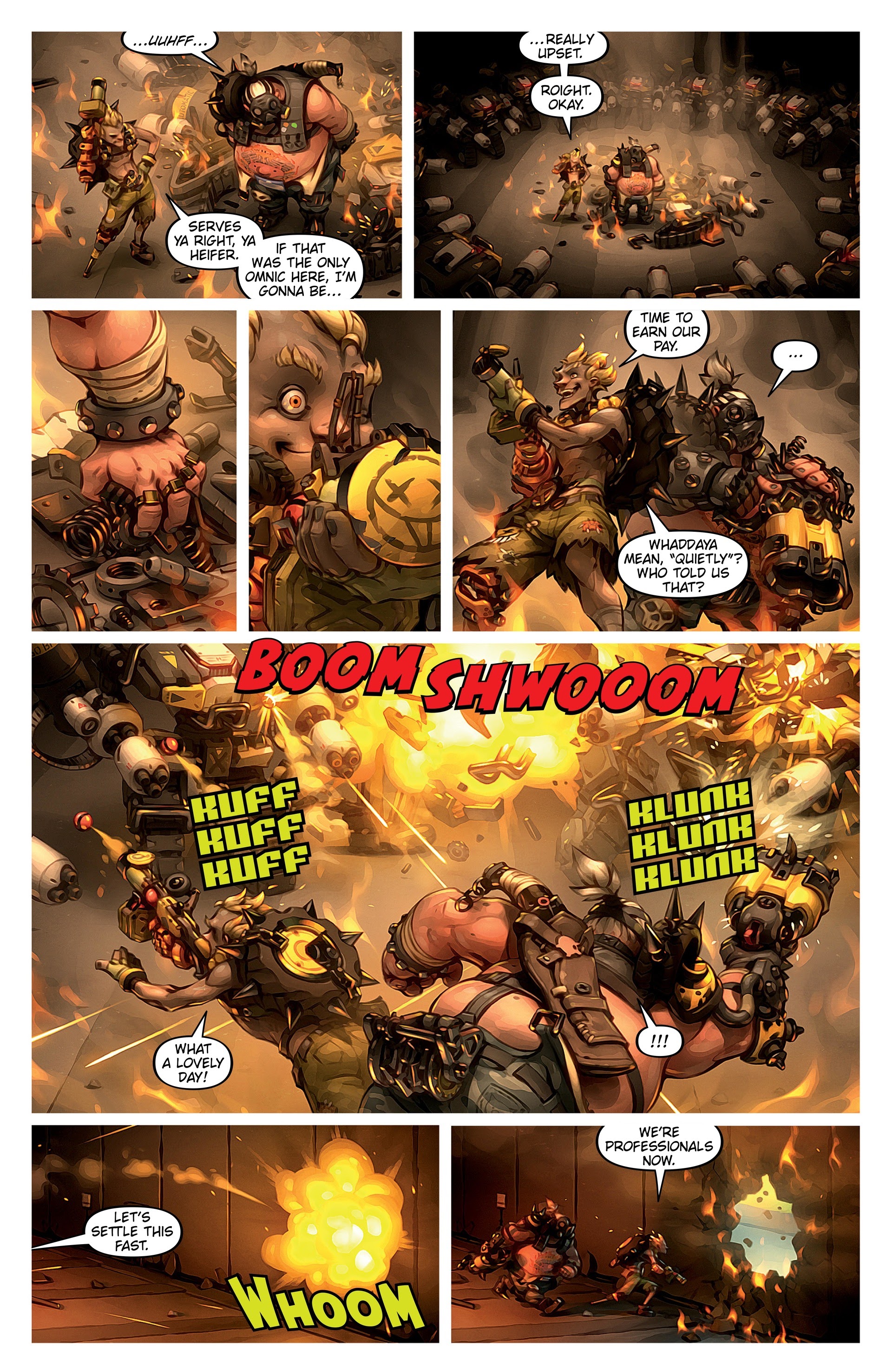 Read online Overwatch Anthology: Expanded Edition comic -  Issue # TPB (Part 1) - 34