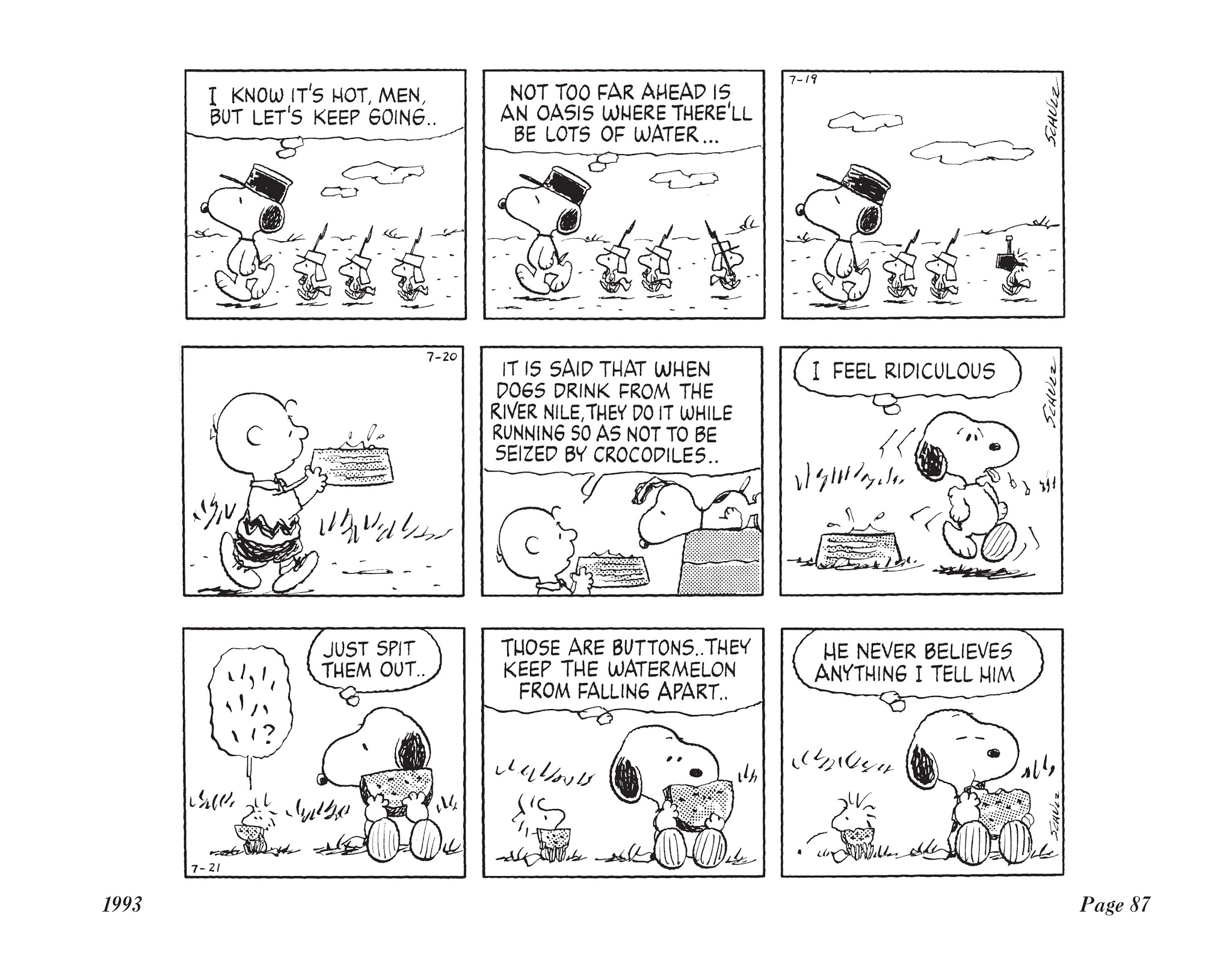 Read online The Complete Peanuts comic -  Issue # TPB 22 - 104