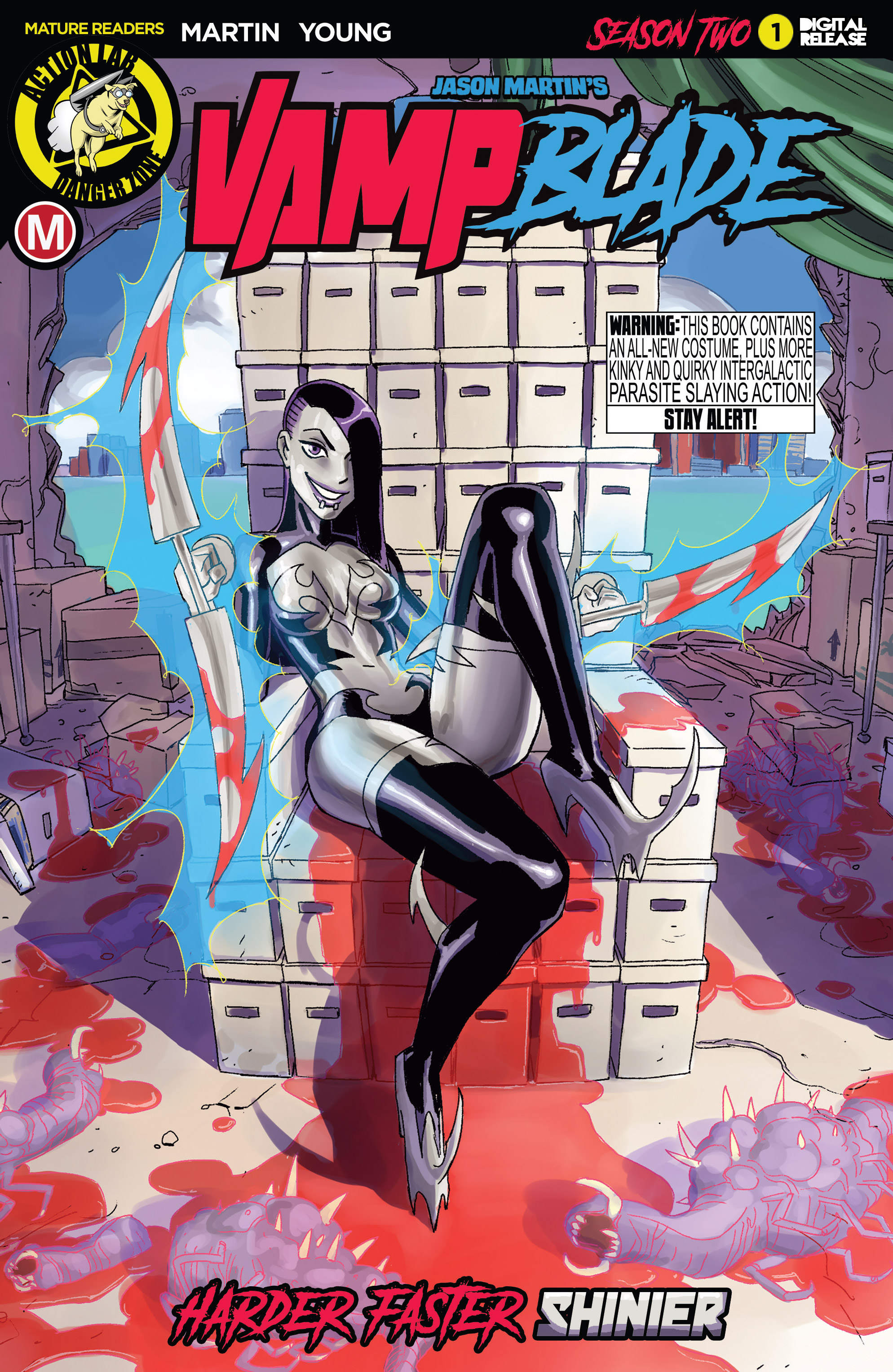 Read online Vampblade Season 2 comic -  Issue #1 - 1