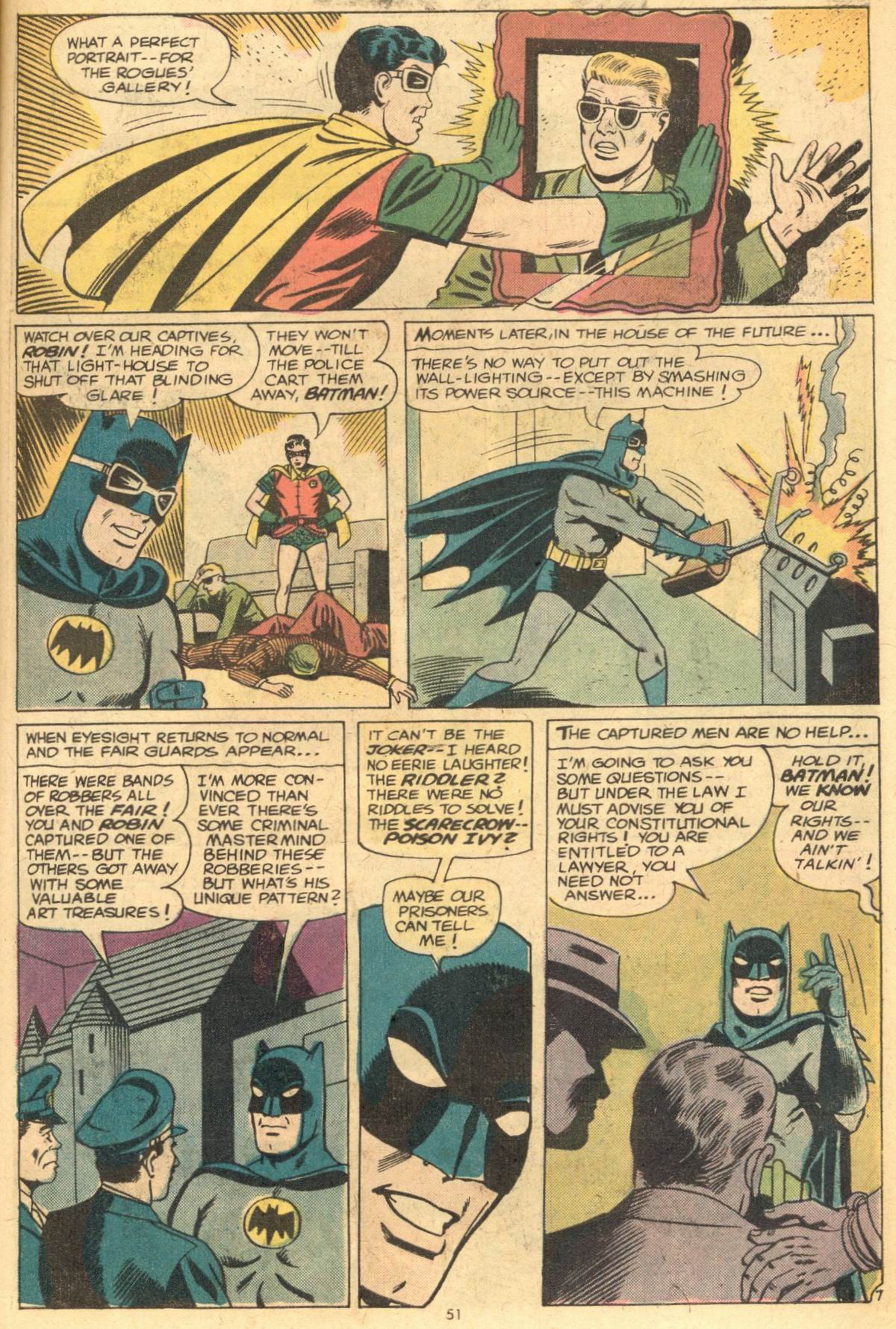 Read online Batman (1940) comic -  Issue #258 - 51
