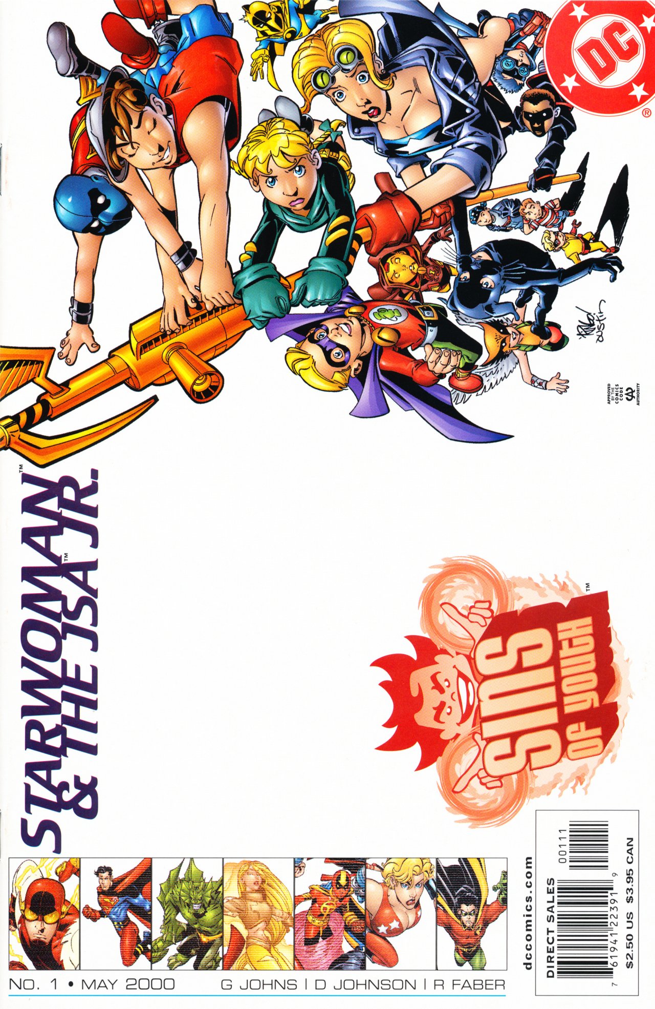 Read online Sins of Youth comic -  Issue # Starwoman & The JSA Jr. - 1