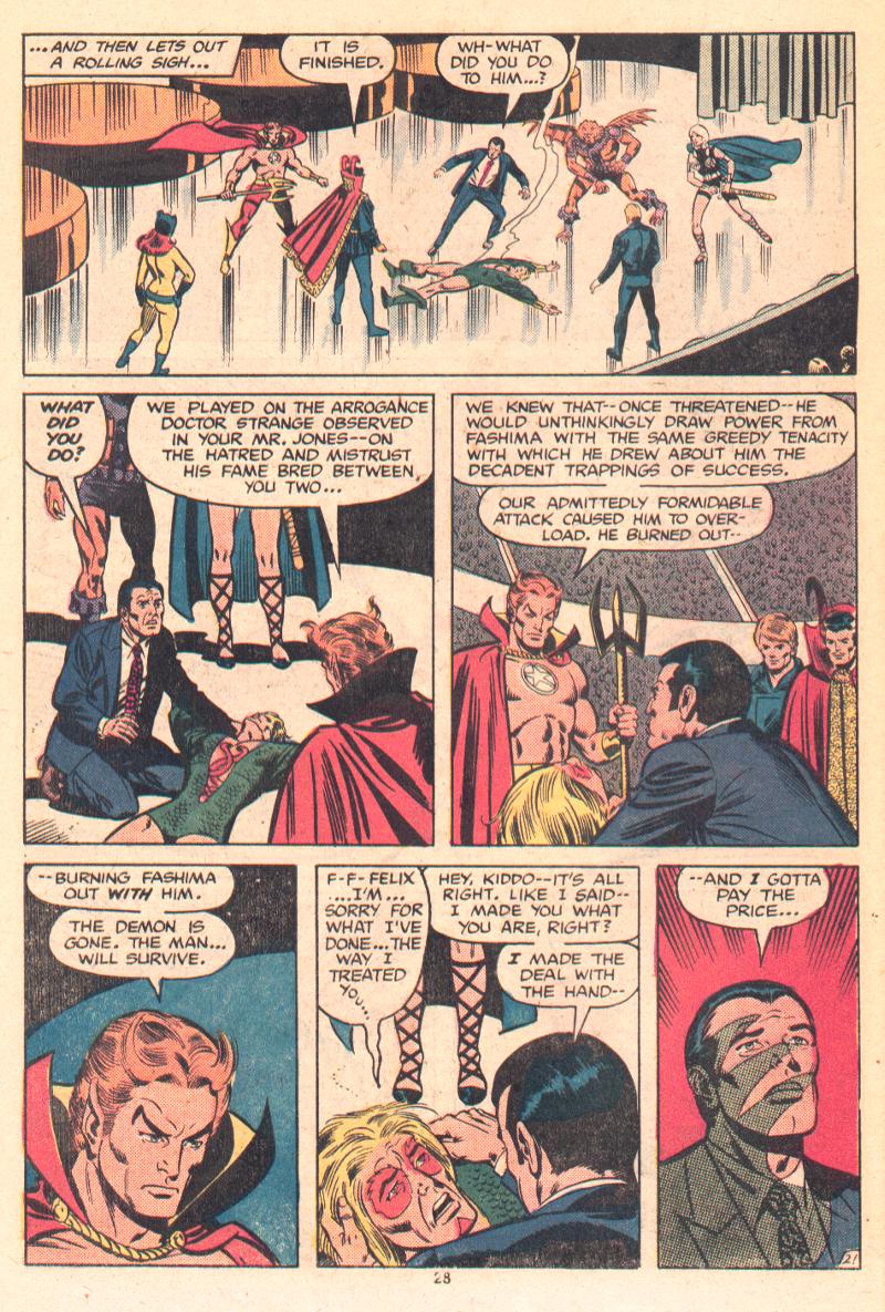 Read online The Defenders (1972) comic -  Issue #96 - 22