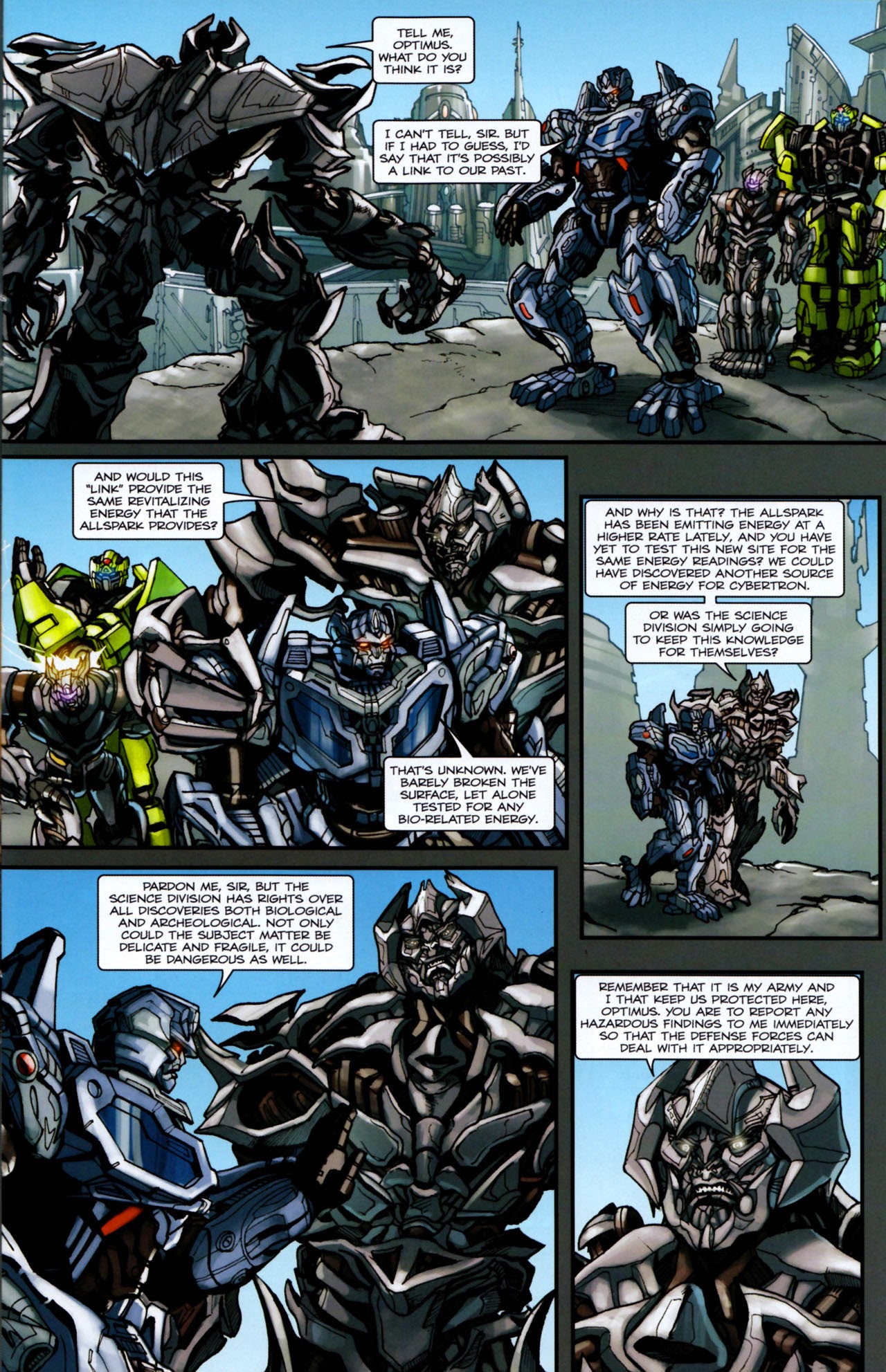 Read online Transformers: Defiance comic -  Issue #1 - 14
