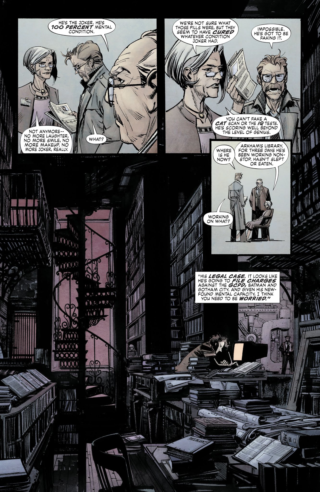 Read online Batman: White Knight: Batman Day 2018 comic -  Issue # Full - 23