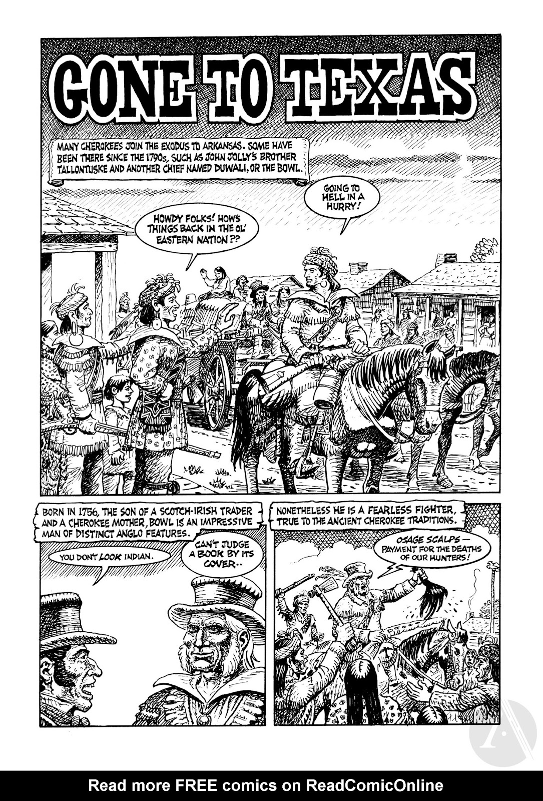 Indian Lover: Sam Houston & the Cherokees issue TPB - Page 28