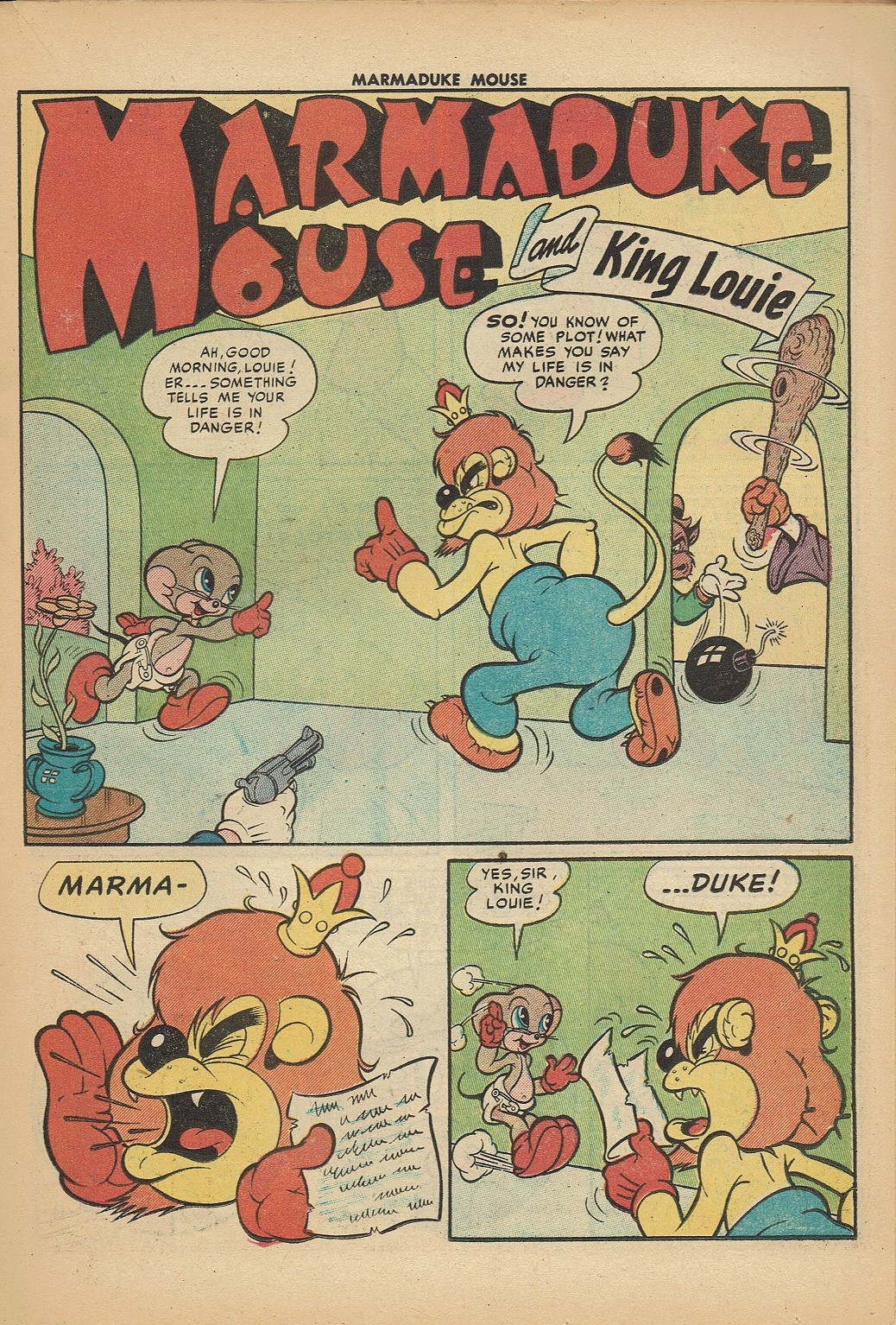 Read online Marmaduke Mouse comic -  Issue #58 - 15