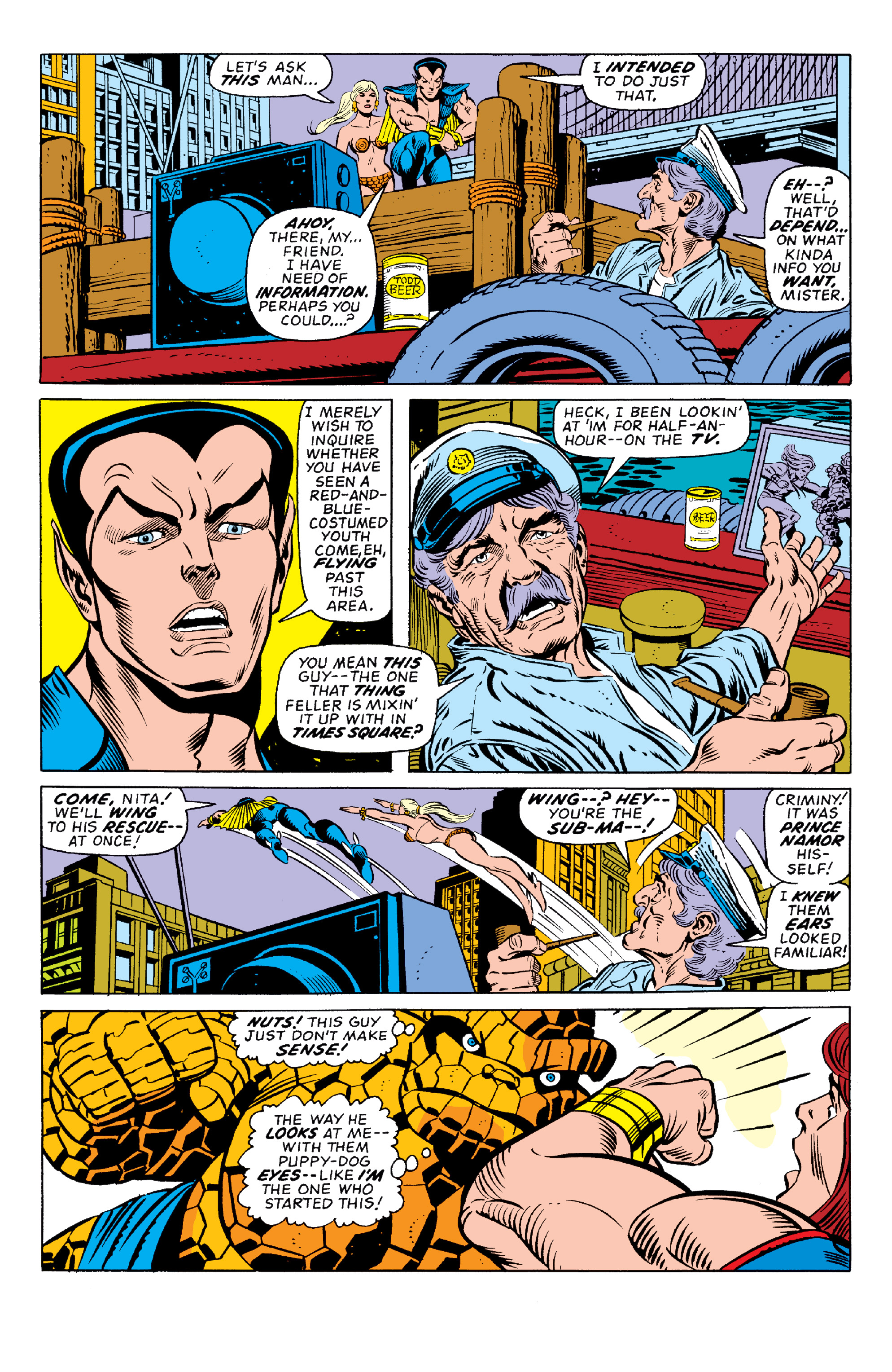 Read online Marvel Two-In-One Epic Collection: Cry Monster comic -  Issue # TPB (Part 1) - 77