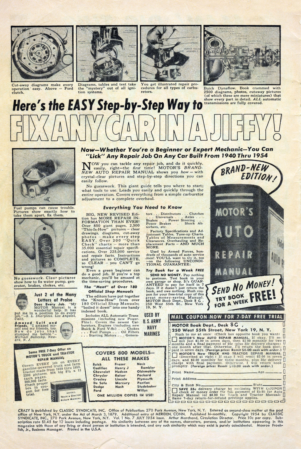 Read online Crazy (1953) comic -  Issue #7 - 2