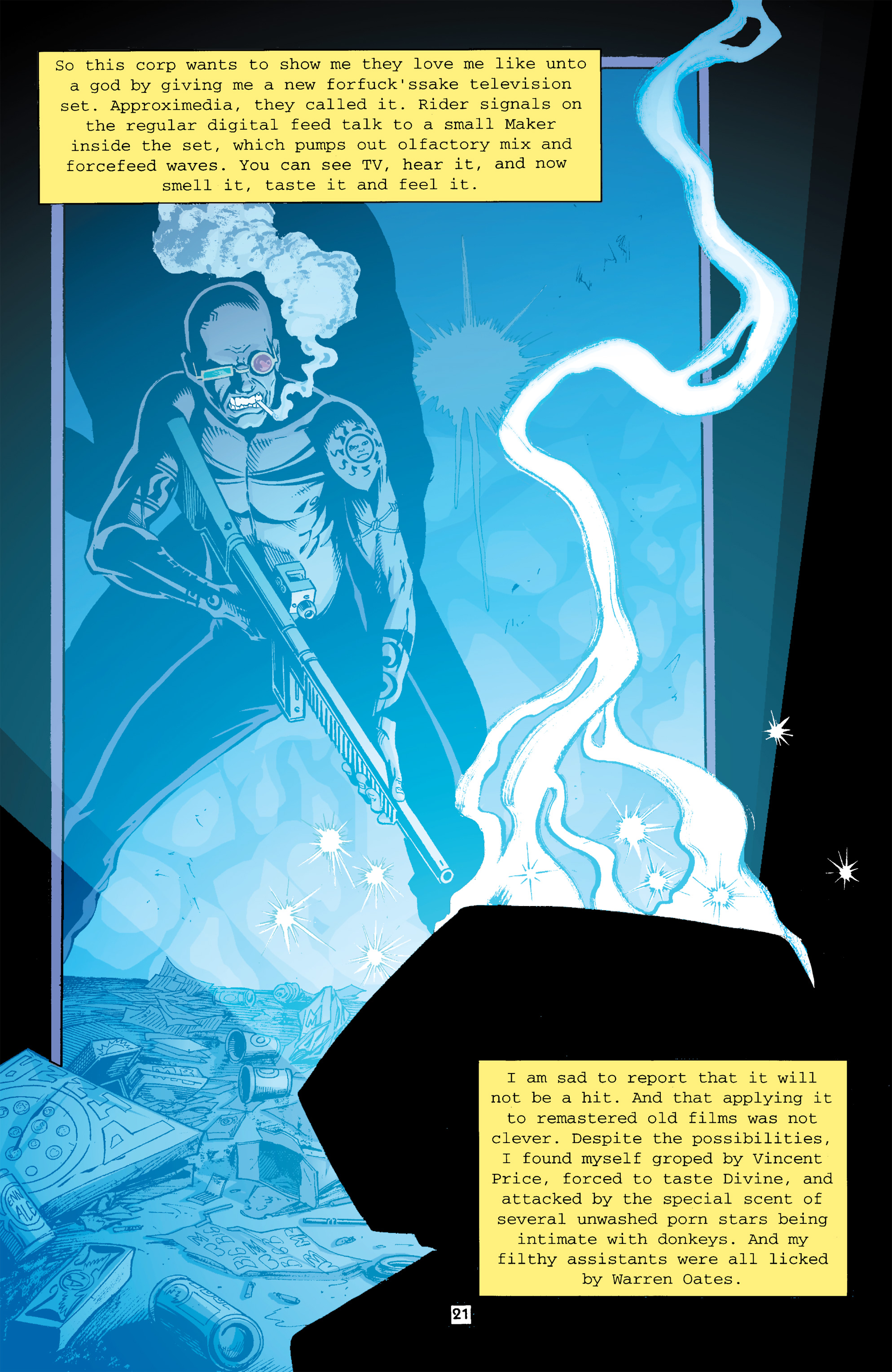 Read online Transmetropolitan comic -  Issue #26 - 22