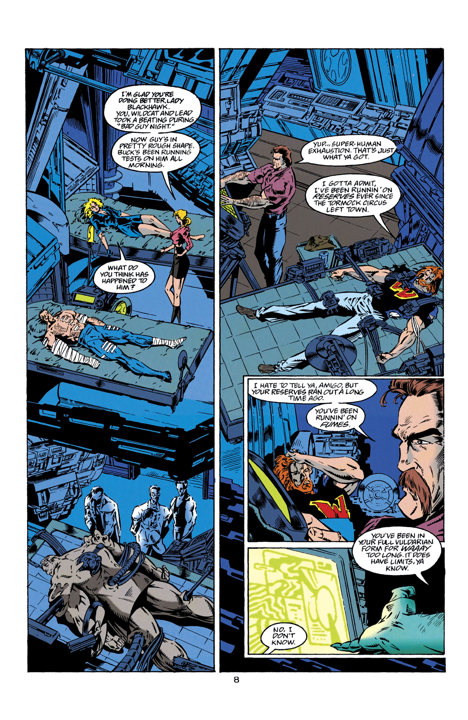 Read online Guy Gardner: Warrior comic -  Issue #38 - 8
