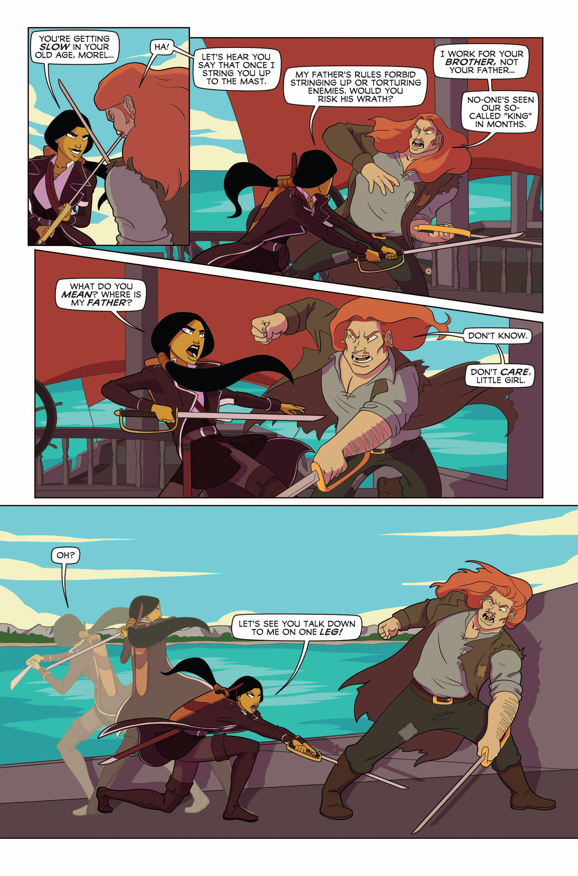 Read online Princeless: The Pirate Princess comic -  Issue # Full - 102