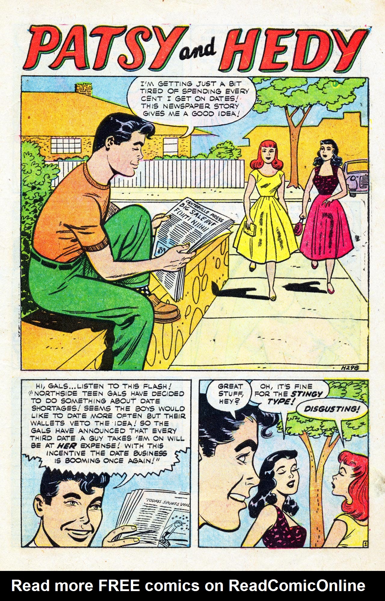 Read online Patsy and Hedy comic -  Issue #40 - 3
