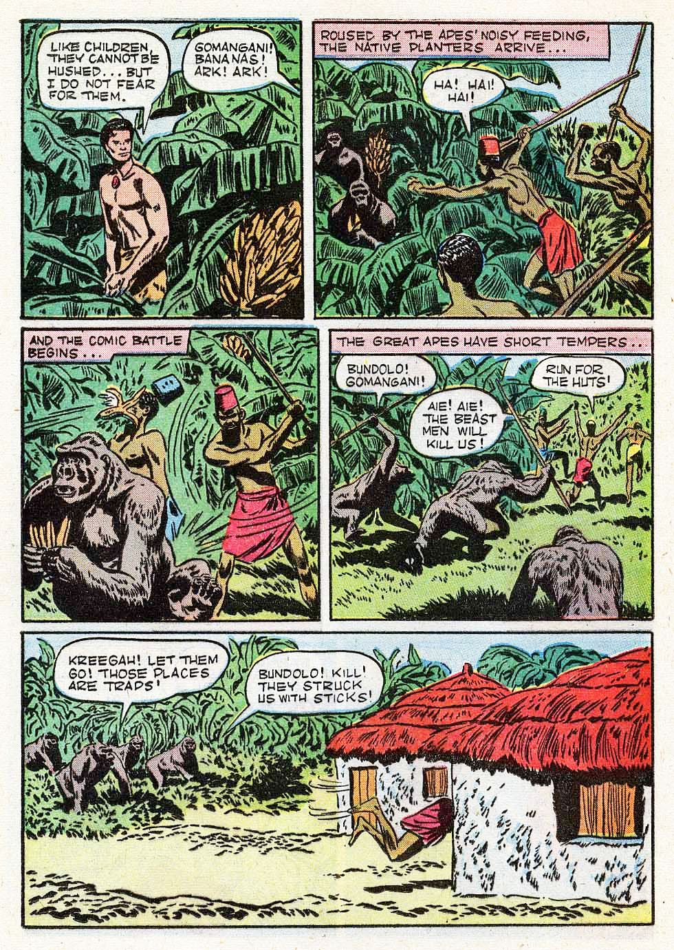 Read online Tarzan (1948) comic -  Issue #18 - 8