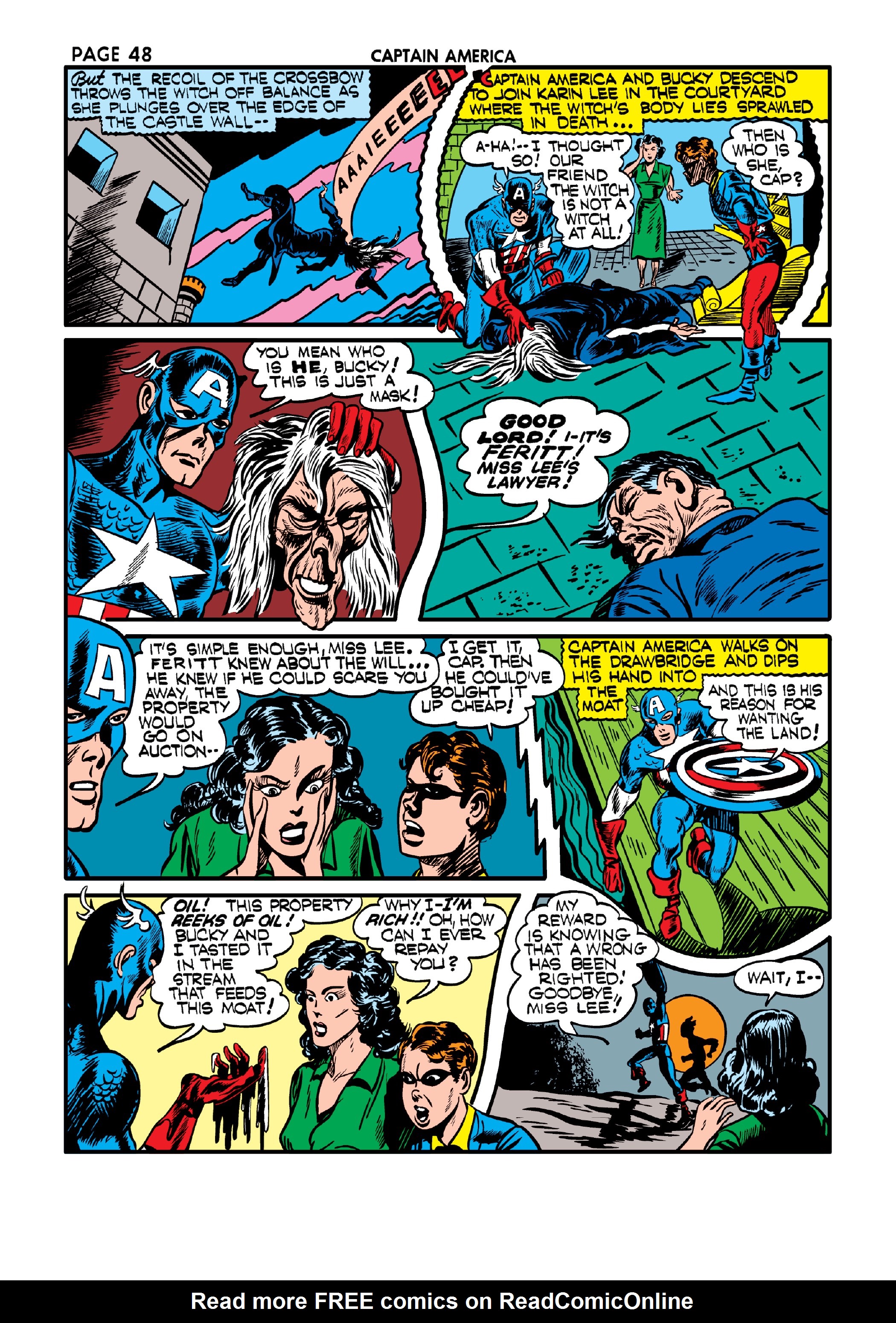 Read online Marvel Masterworks: Golden Age Captain America comic -  Issue # TPB 2 (Part 3) - 53