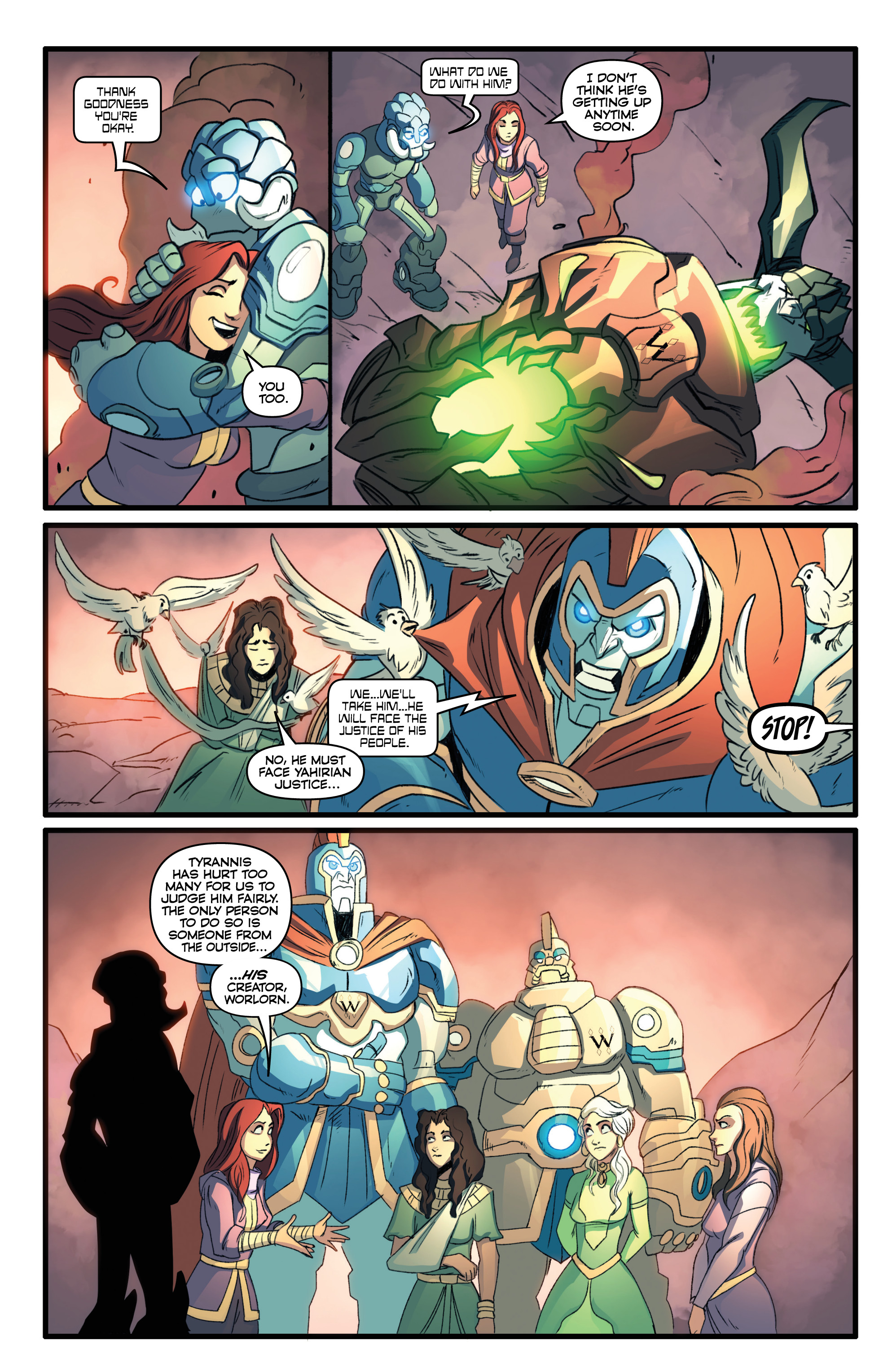 Read online Robots Versus Princesses comic -  Issue #4 - 23
