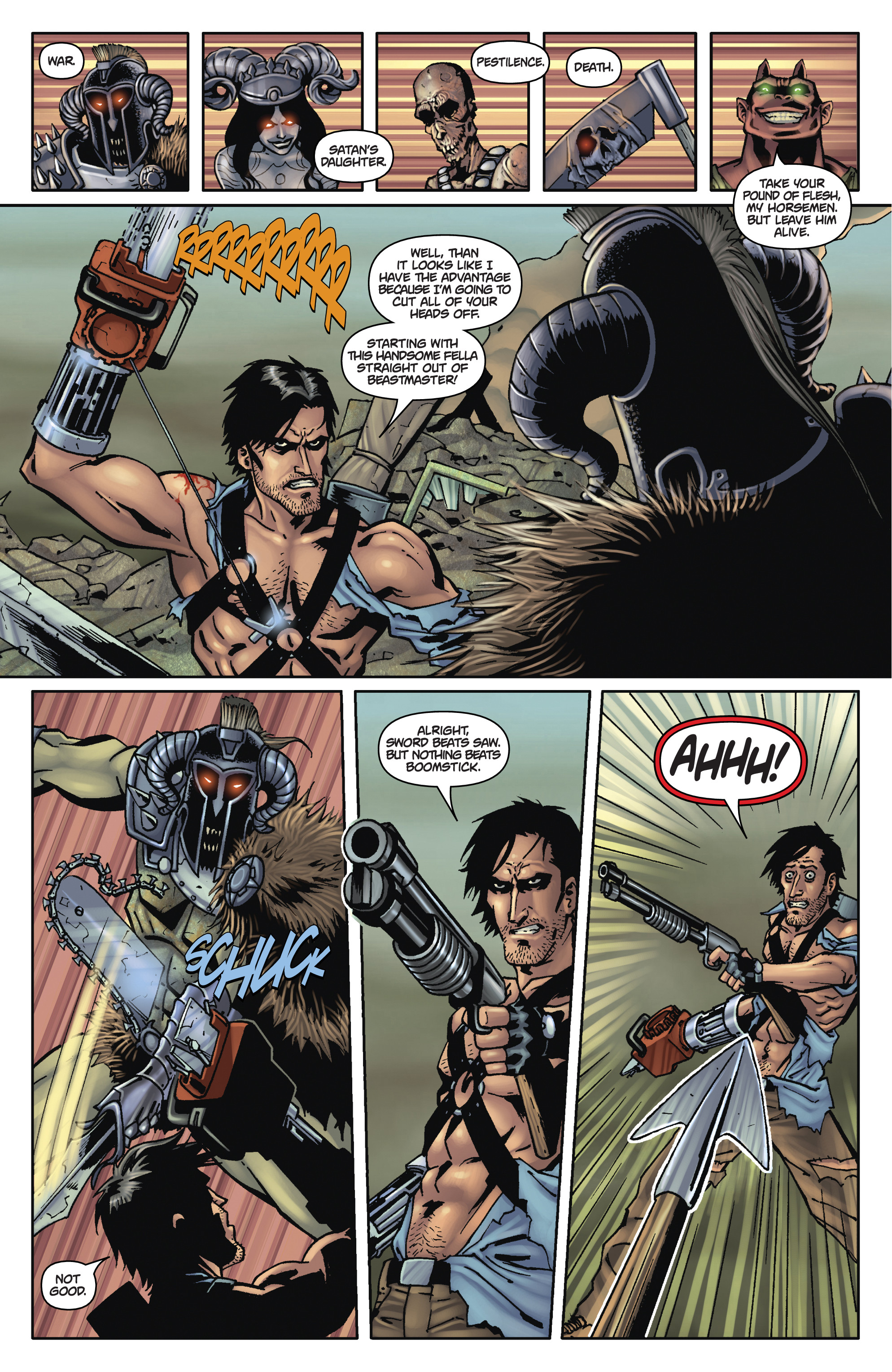 Read online Army of Darkness Omnibus comic -  Issue # TPB 2 (Part 4) - 5
