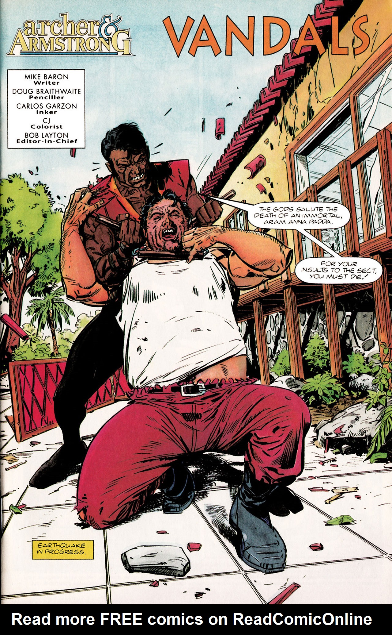 Read online Archer & Armstrong comic -  Issue #15 - 2