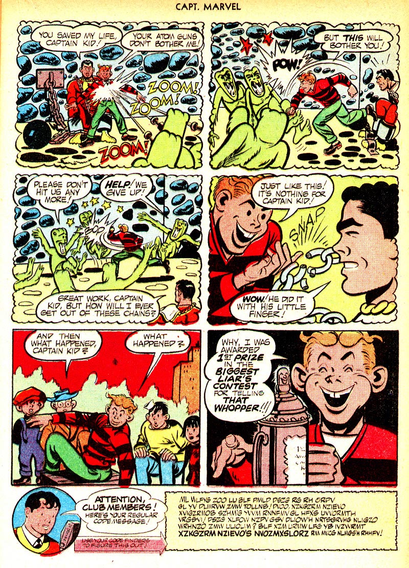 Read online Captain Marvel Adventures comic -  Issue #88 - 17