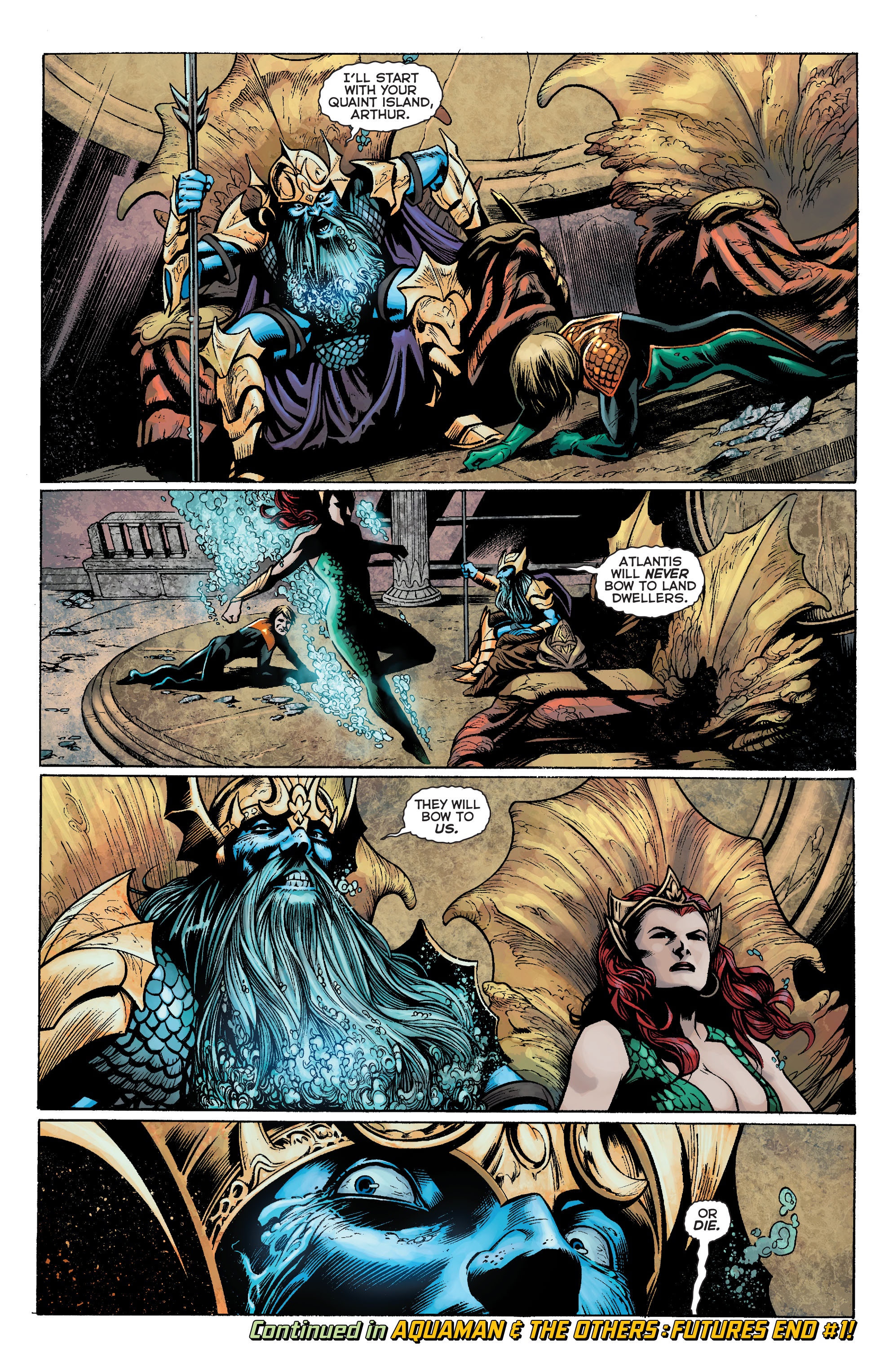 Read online Aquaman: Futures End comic -  Issue #Aquaman: Futures End Full - 21