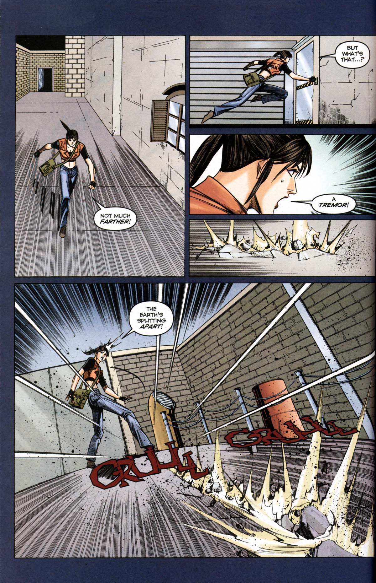 Read online Resident Evil Code: Veronica comic -  Issue #1 - 124