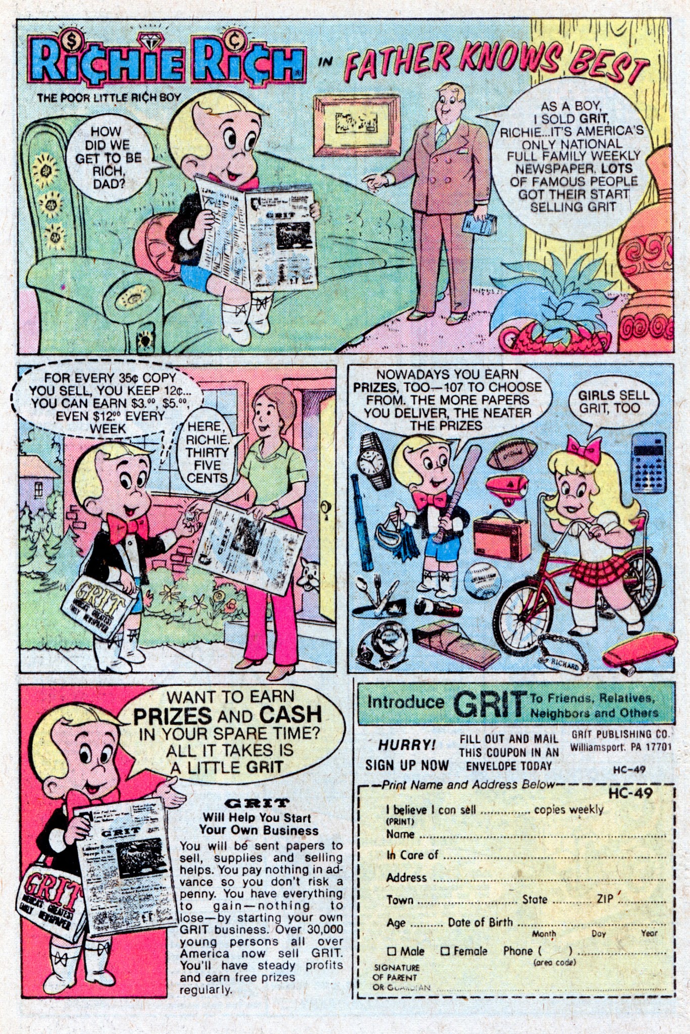 Read online Hot Stuff, the Little Devil comic -  Issue #148 - 33