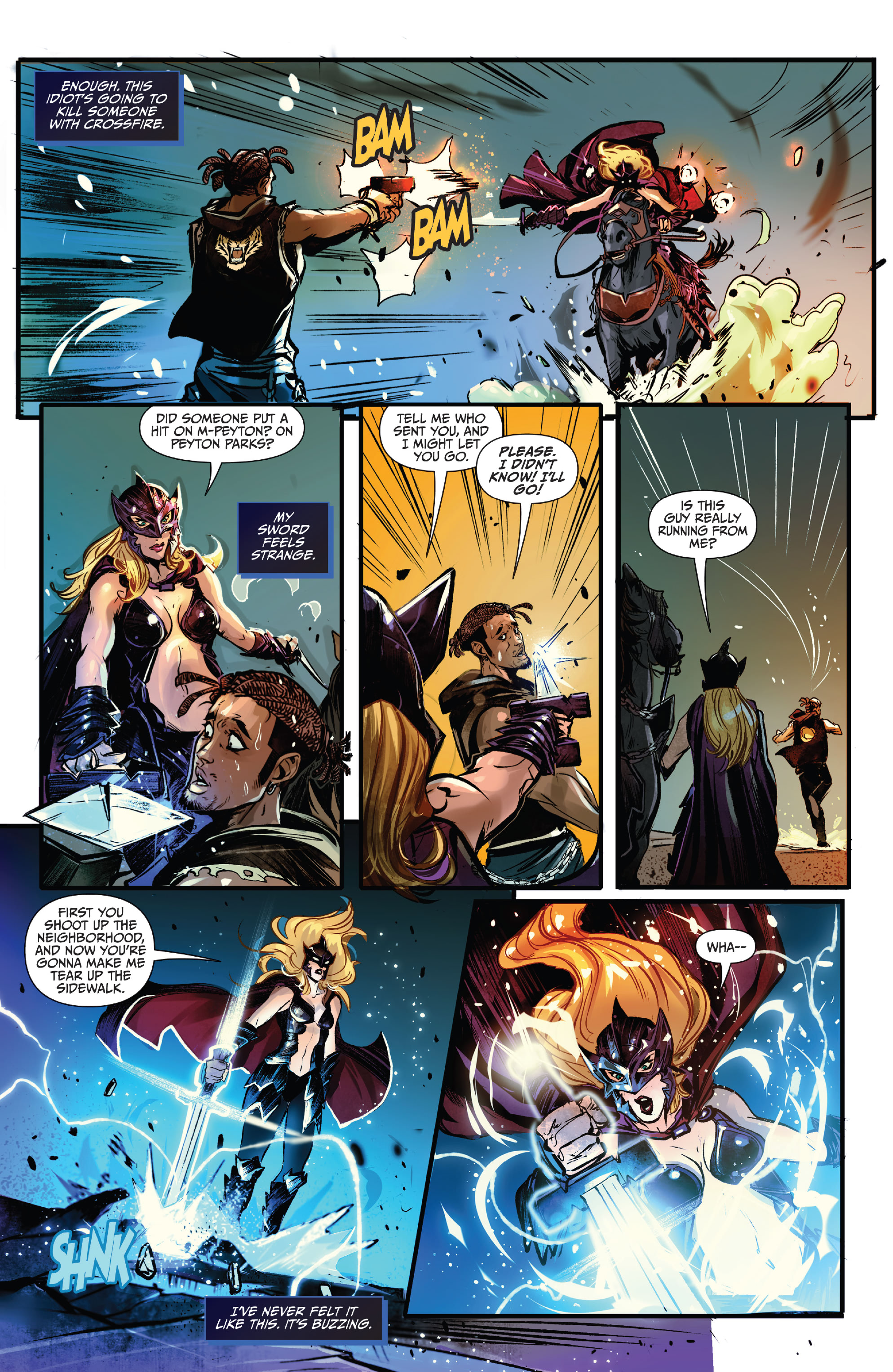 Read online Myths & Legends Quarterly: Black Knight – Fate of Legends comic -  Issue # Full - 12