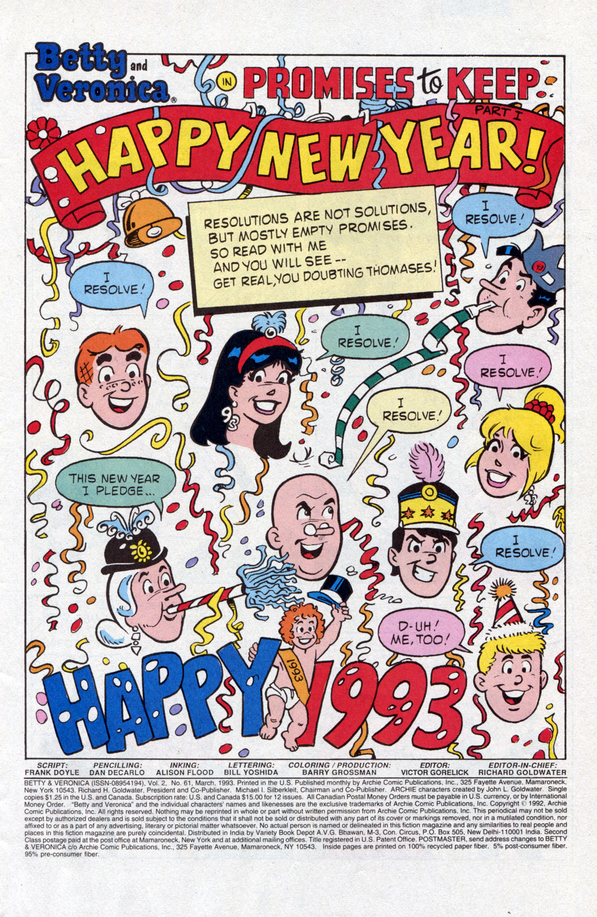 Read online Betty and Veronica (1987) comic -  Issue #61 - 3