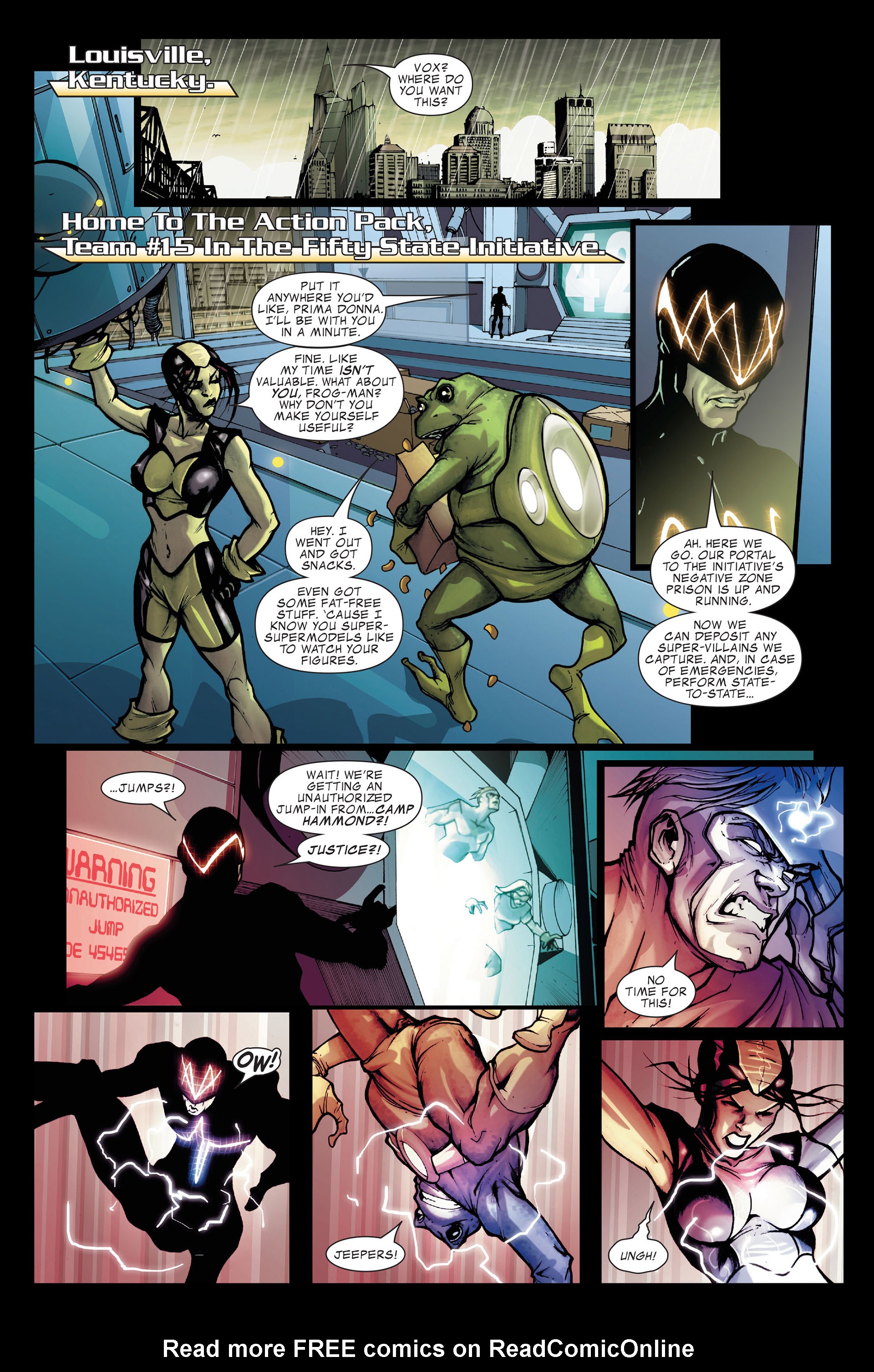 Read online Avengers: The Initiative comic -  Issue #7 - 11