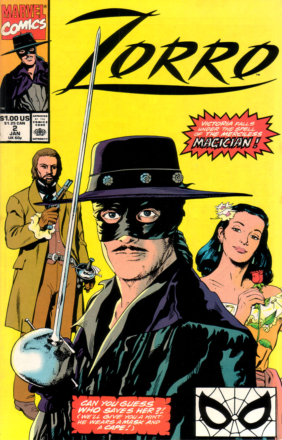 Read online Zorro (1990) comic -  Issue #2 - 1