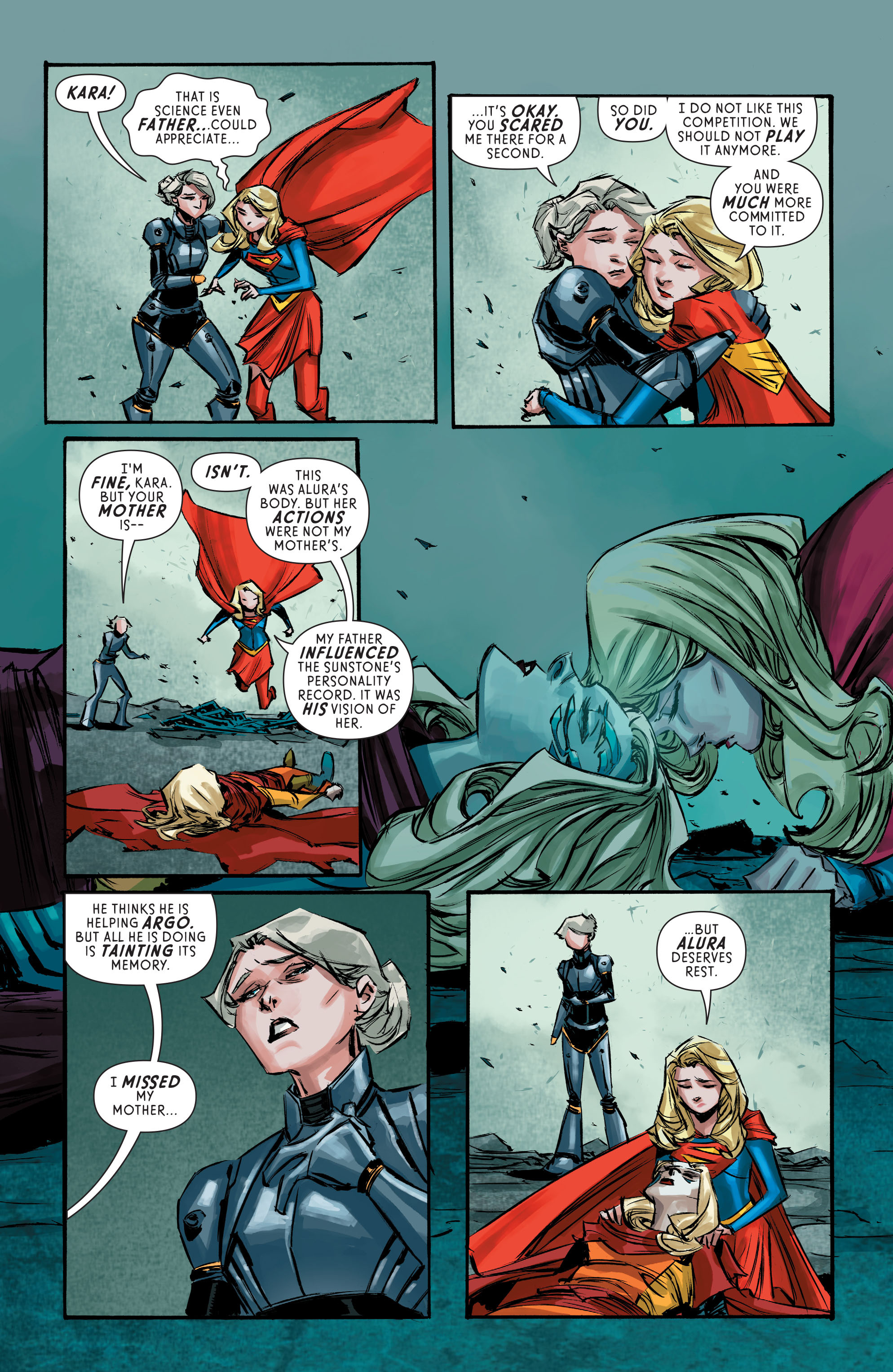 Read online Supergirl (2016) comic -  Issue #4 - 19