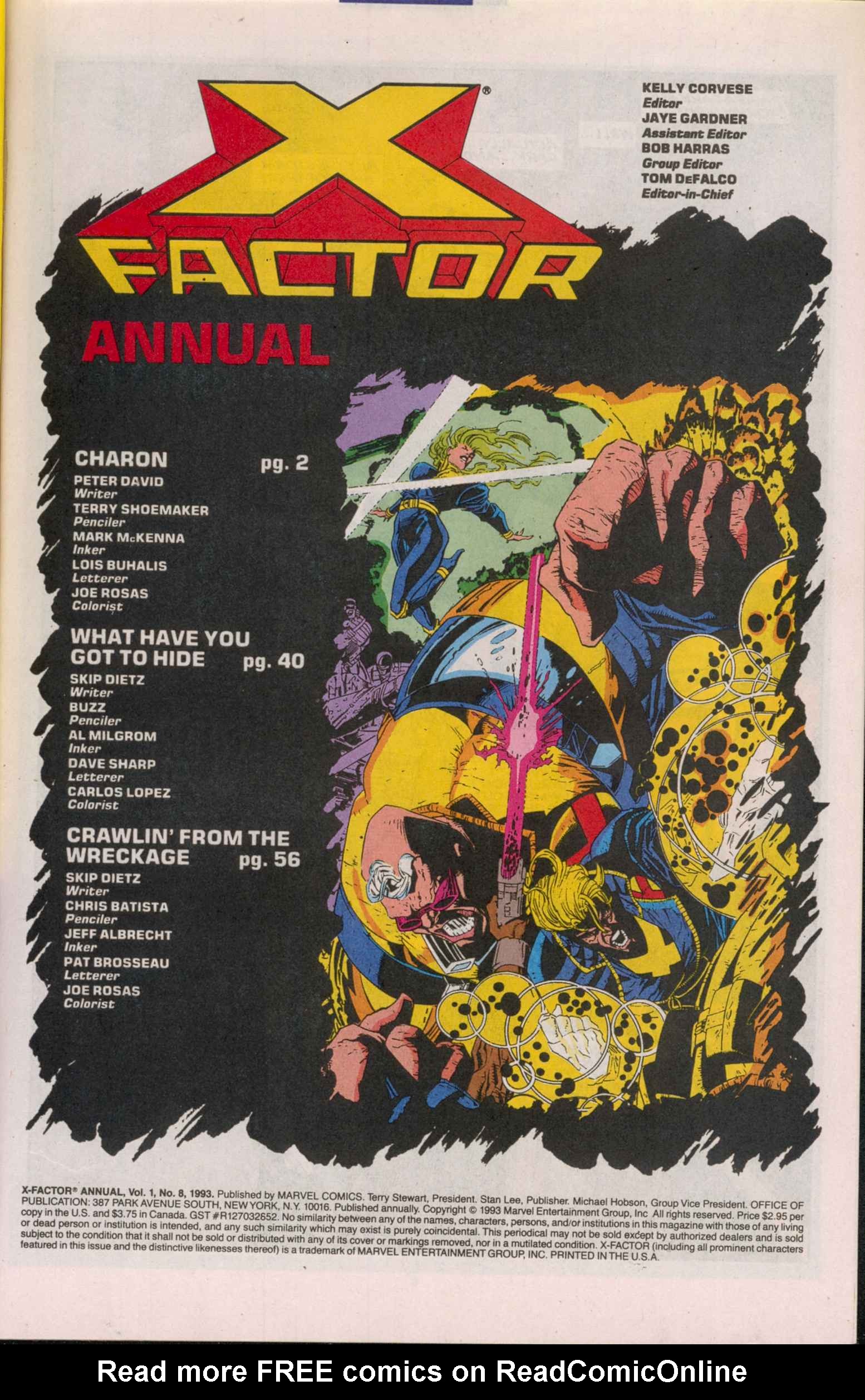 Read online X-Factor (1986) comic -  Issue # _ Annual 8 - 2