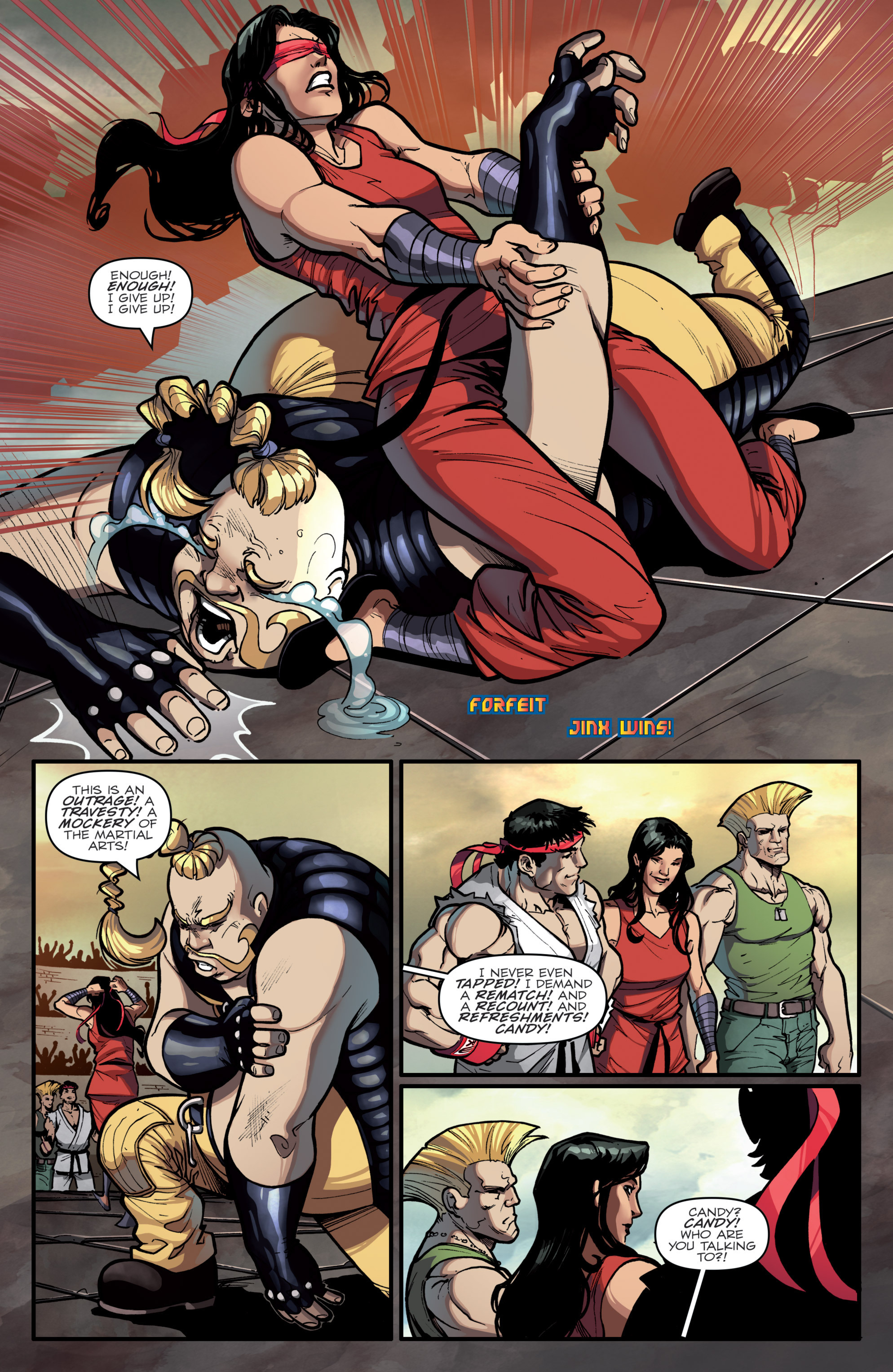 Read online Street Fighter X G.I. Joe comic -  Issue #4 - 12