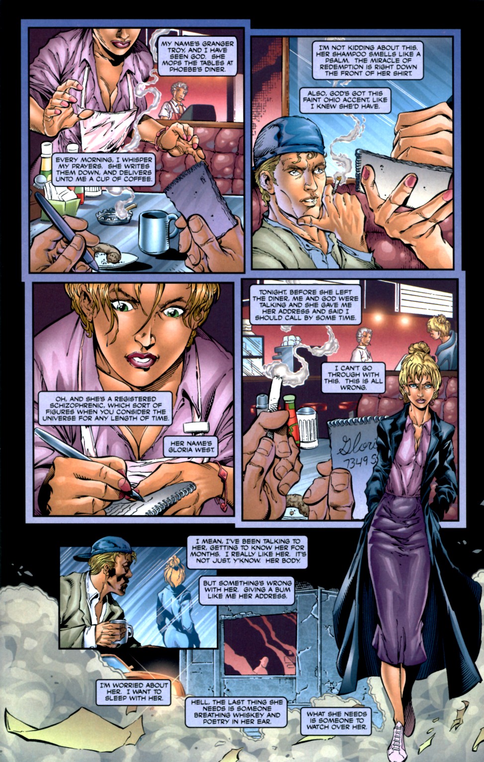 Read online Alan Moore's Glory comic -  Issue #1 - 4