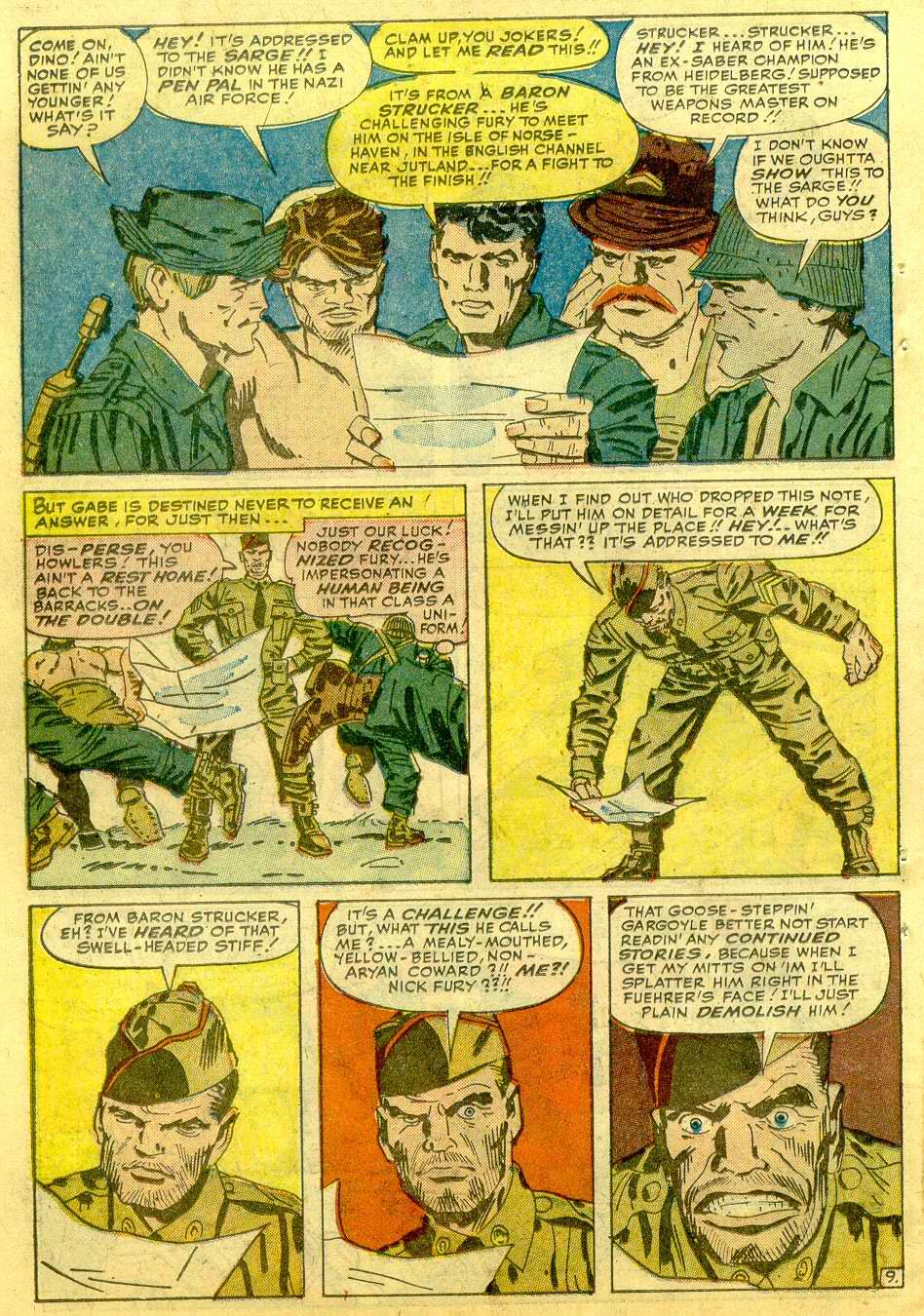Read online Sgt. Fury comic -  Issue # _Annual 1 - 56