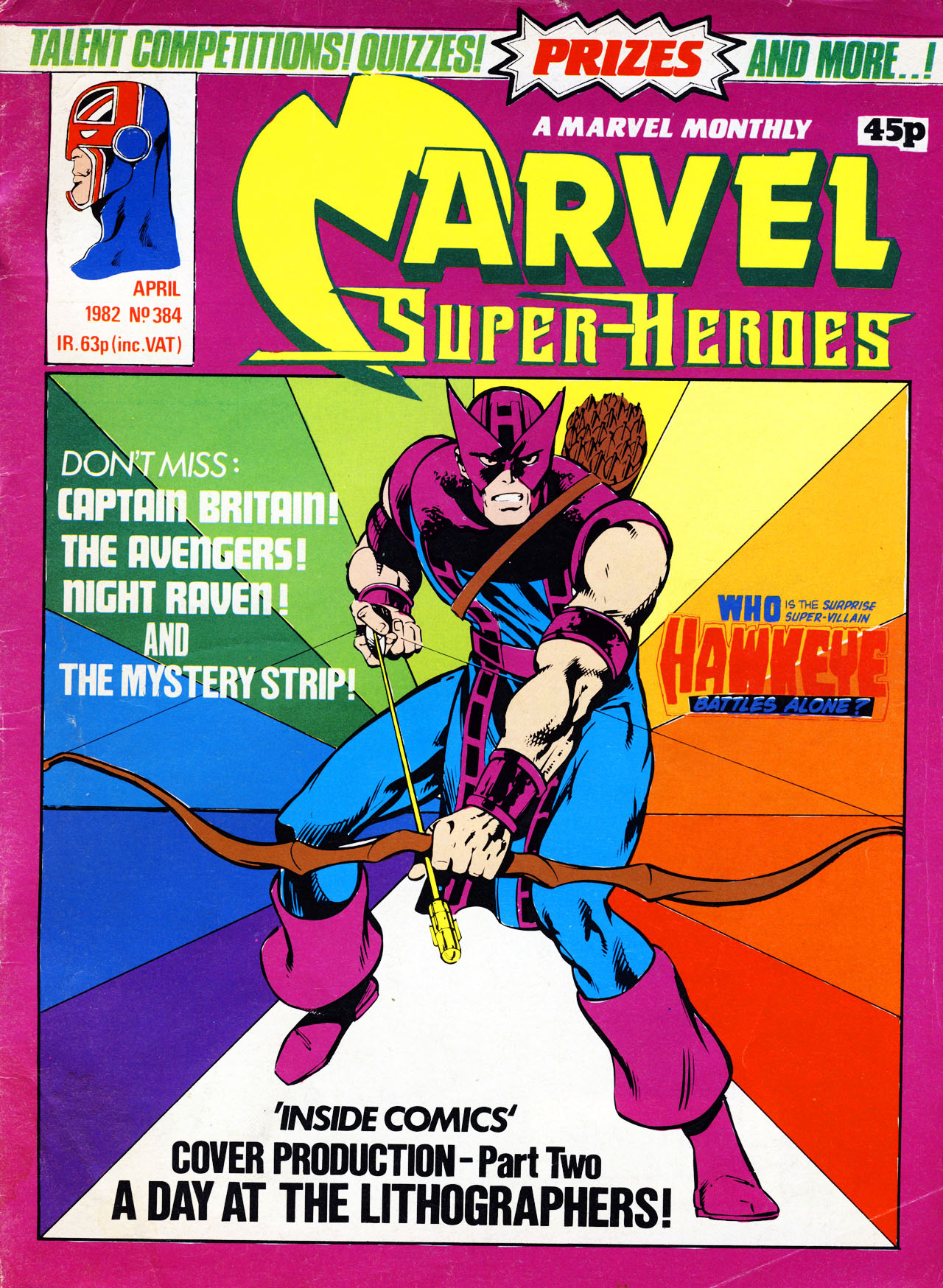 Read online Marvel Super-Heroes (1979) comic -  Issue #384 - 1