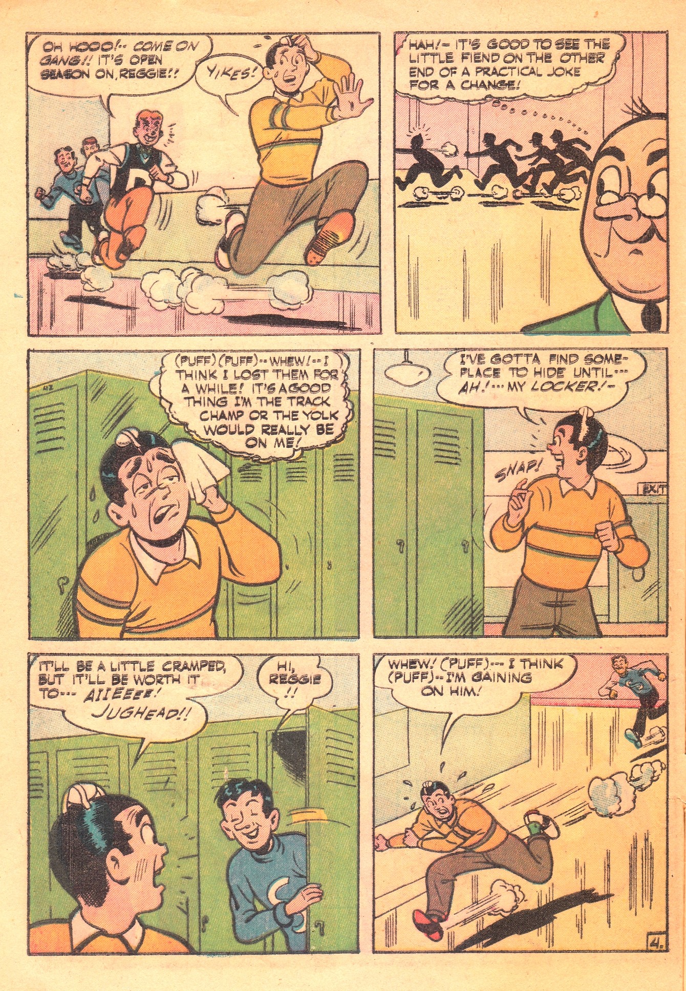 Read online Archie's Rival Reggie comic -  Issue #6 - 6